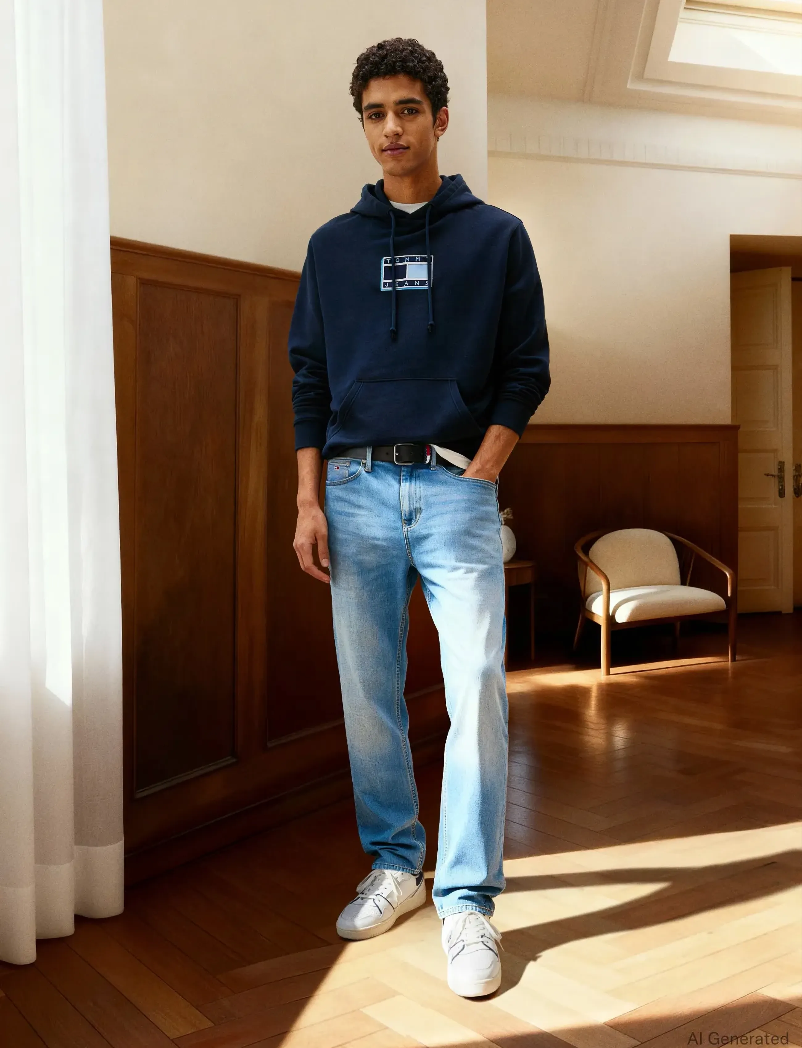 Tommy Jeans RYAN SLIM STR CH0237 - Jeans - DENIM MEDIUM / blue