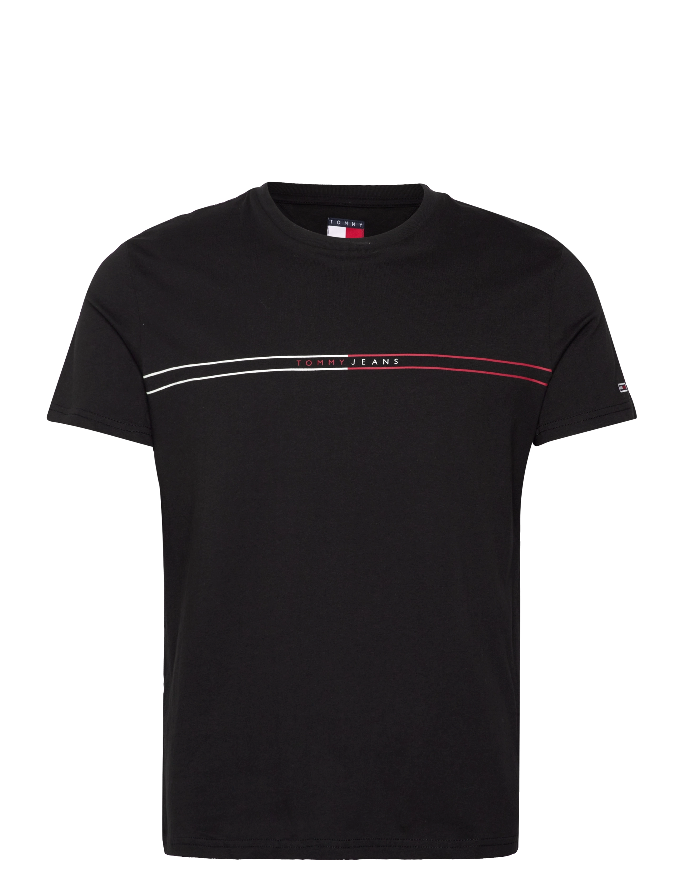 Tommy Jeans - TJM SLIM ENTRY GRAPHIC TEE EXT - black - 1