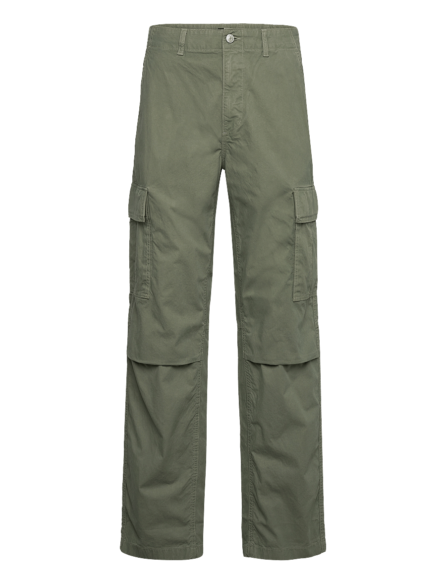 Tommy Jeans - TJM JAIMIE TWILL RLX STR CARGO - cargohosen - aruba green - 1