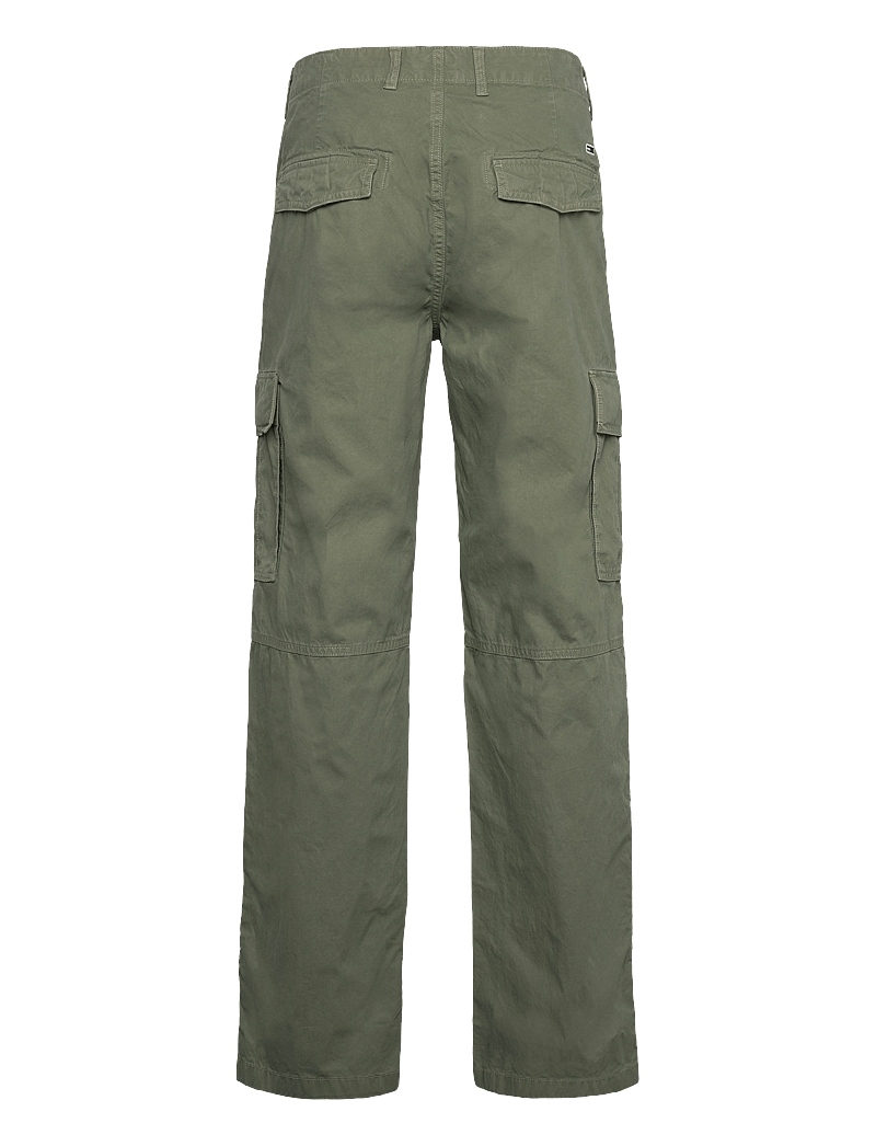 Tommy Jeans - TJM JAIMIE TWILL RLX STR CARGO - cargohose - aruba green - 2