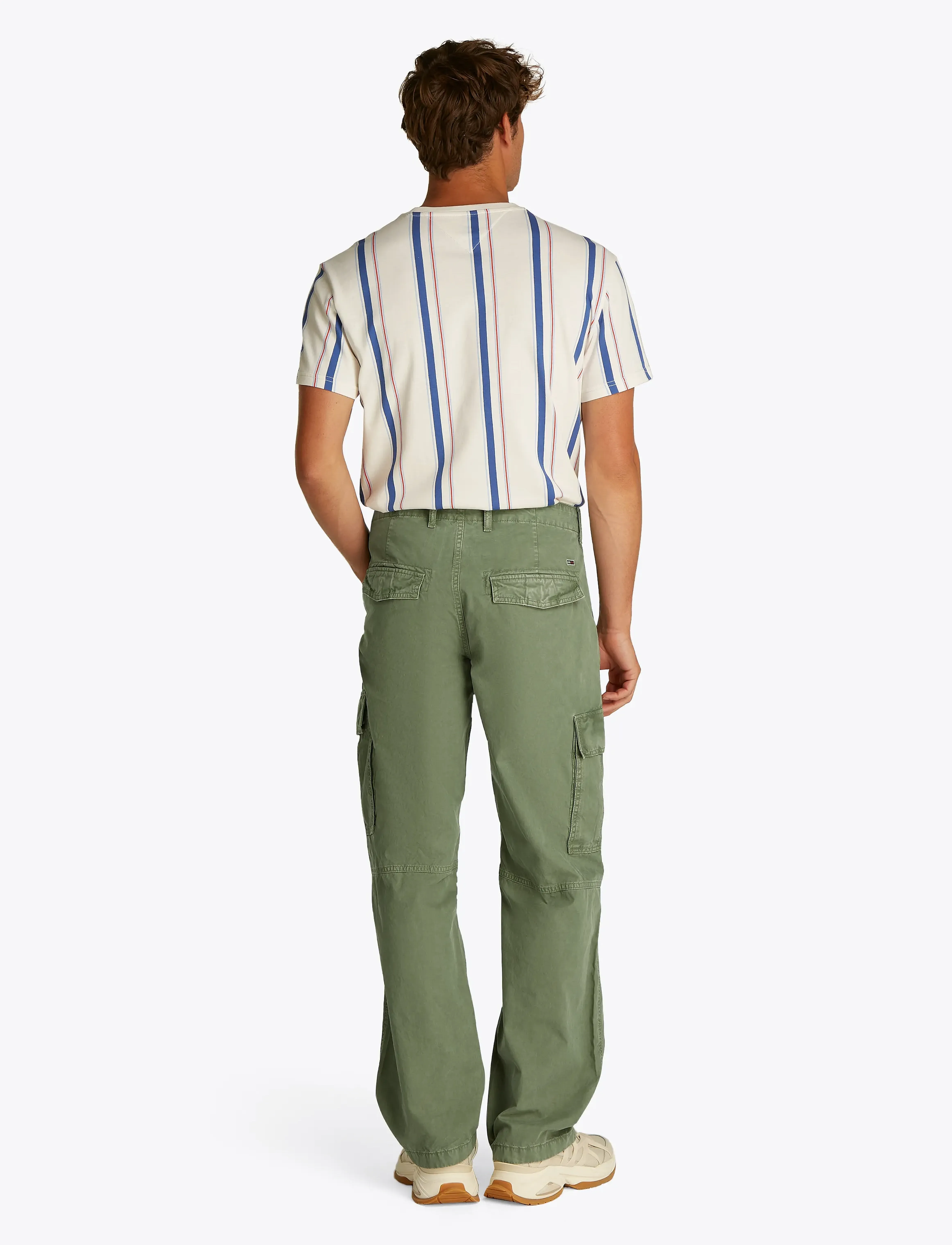 Tommy Jeans - TJM JAIMIE TWILL RLX STR CARGO - cargobyxor - aruba green - 3