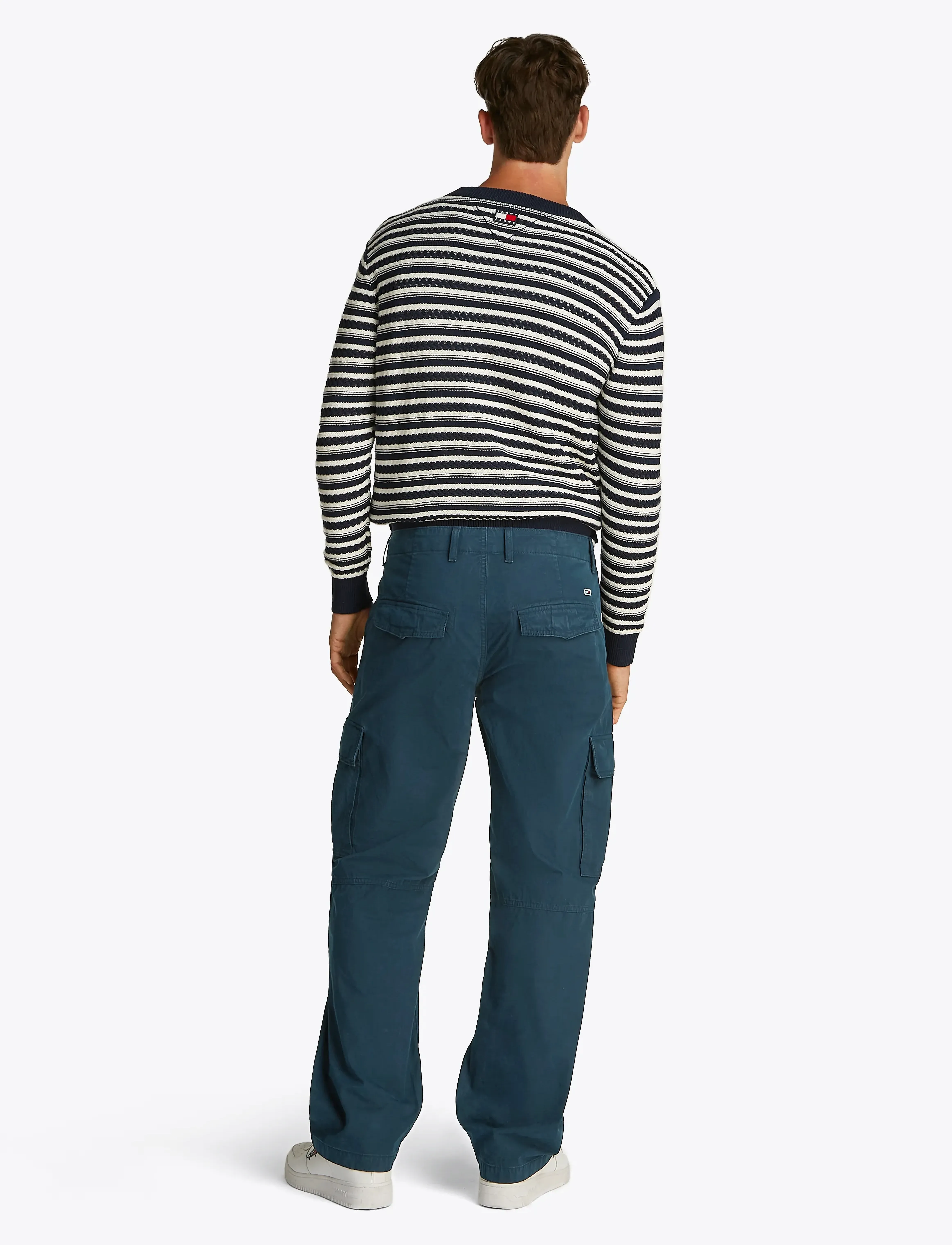 Tommy Jeans - TJM JAIMIE TWILL RLX STR CARGO - cargobukser - dark night navy - 3