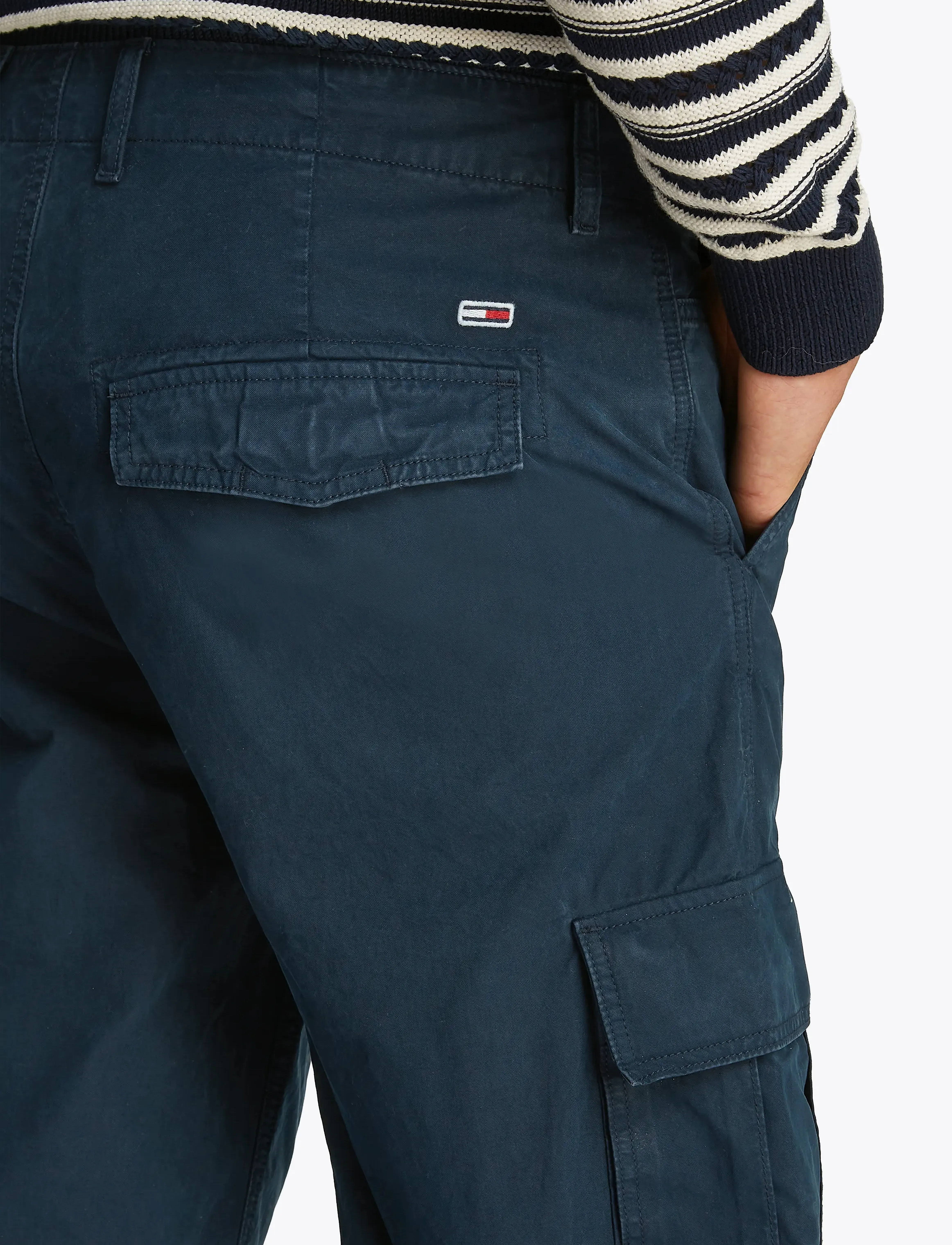 Tommy Jeans - TJM JAIMIE TWILL RLX STR CARGO - cargobukser - dark night navy - 5