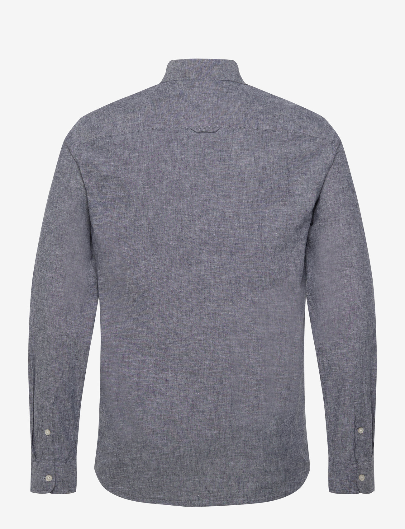 Tommy Jeans - TJM REG LINEN BLEND LS SHIRT EXT - dark night navy - 2