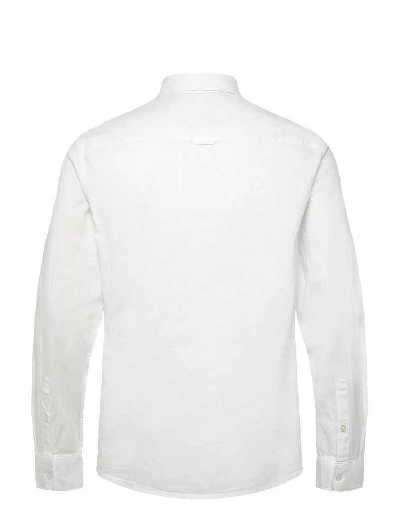 Tommy Jeans - TJM REG LINEN BLEND LS SHIRT EXT - oxford shirts - ecru - 2