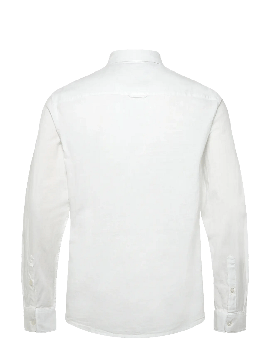 Tommy Jeans - TJM REG LINEN BLEND LS SHIRT EXT - ecru - 2
