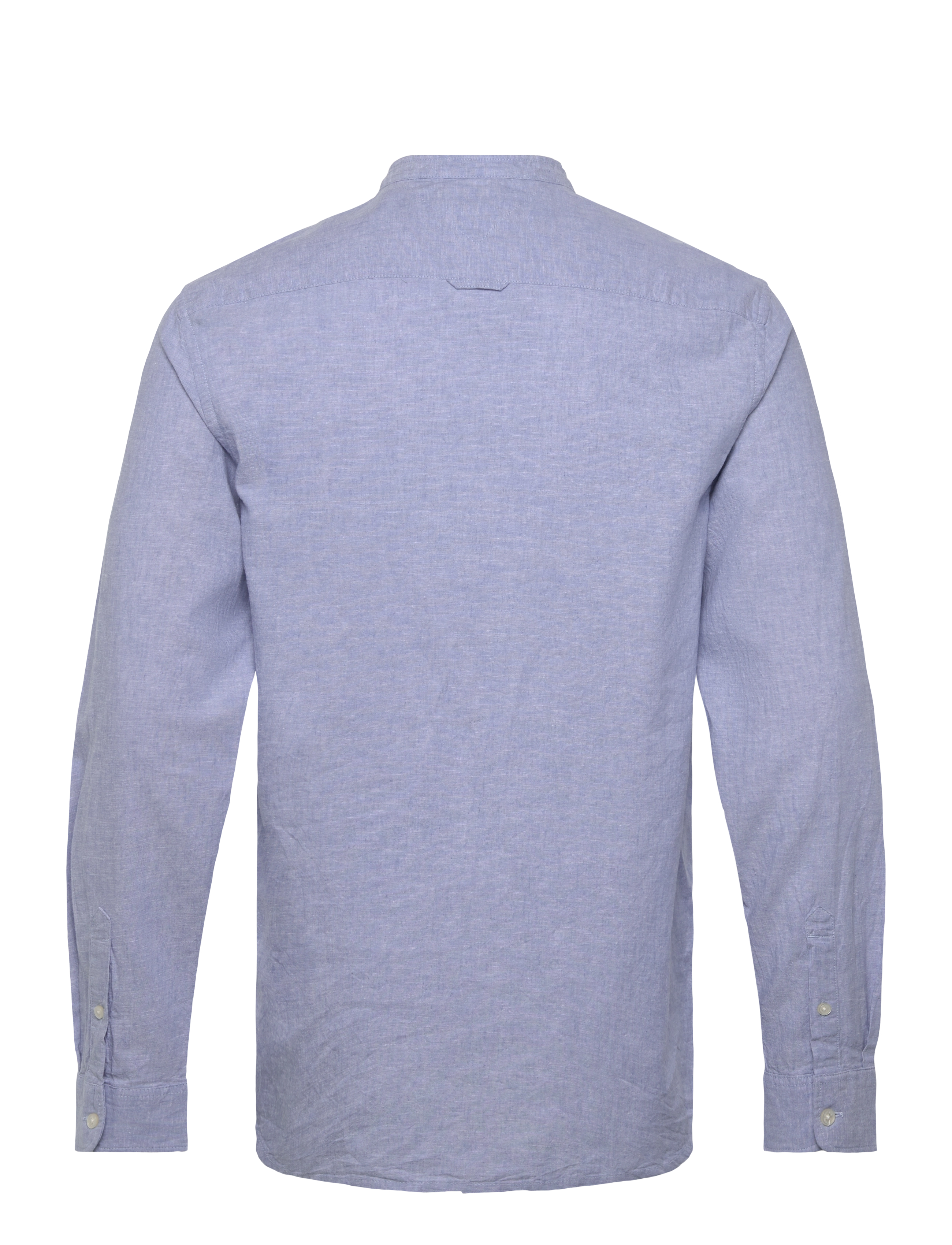 Tommy Jeans - TJM LINEN MIX BAND COLLAR SHIRT - colorado blue - 2