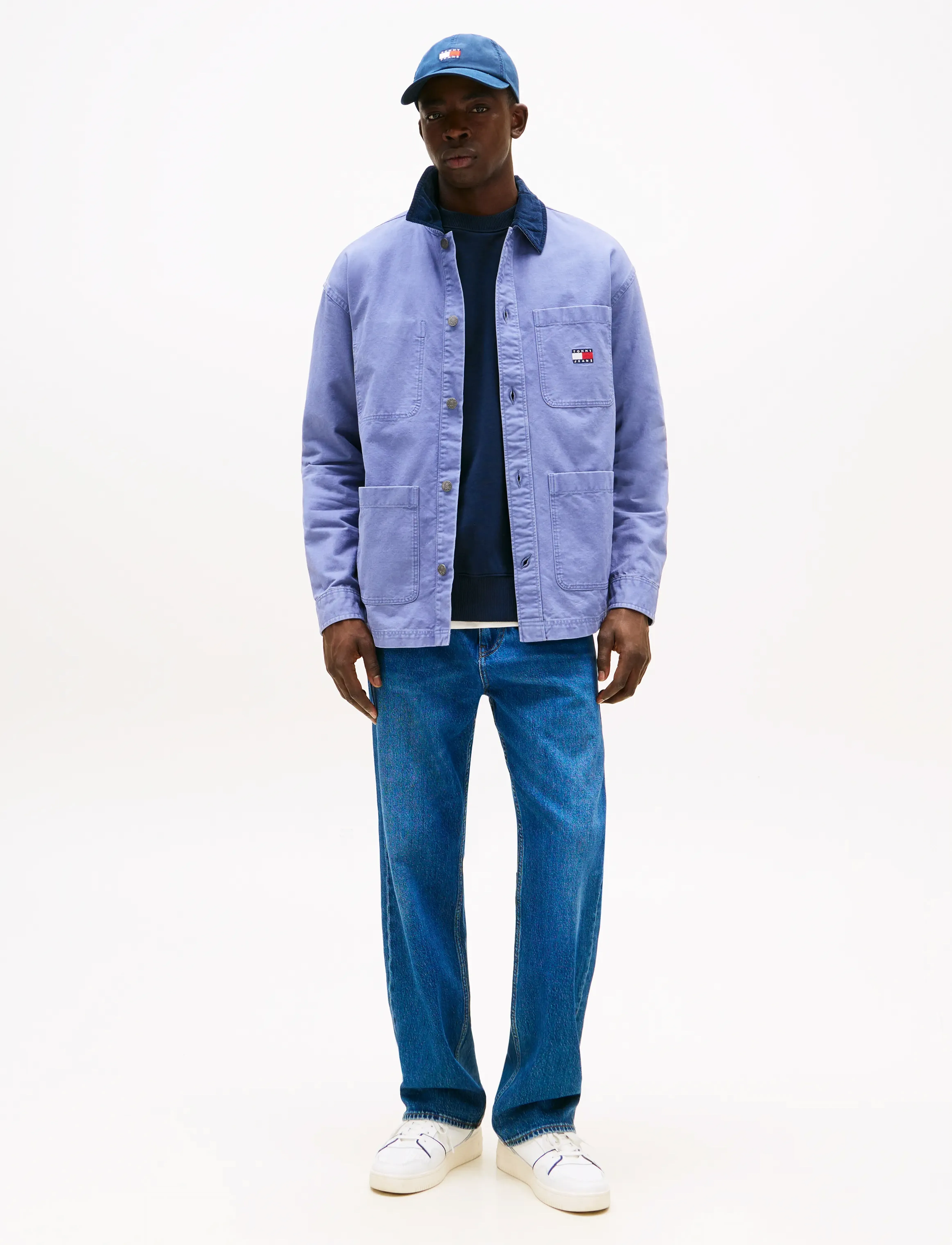 Tommy Jeans - TJM CANVAS CORD OVERSHIRT EXT - blue moment - 3