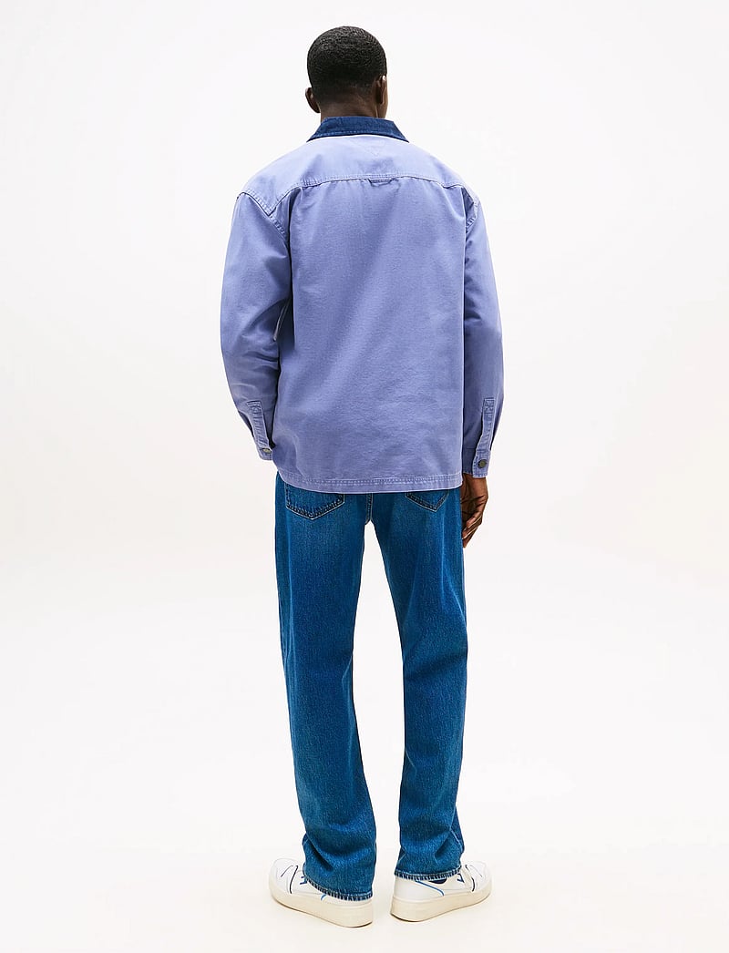 Tommy Jeans - TJM CANVAS CORD OVERSHIRT EXT - fløjlsskjorter - blue moment - 4