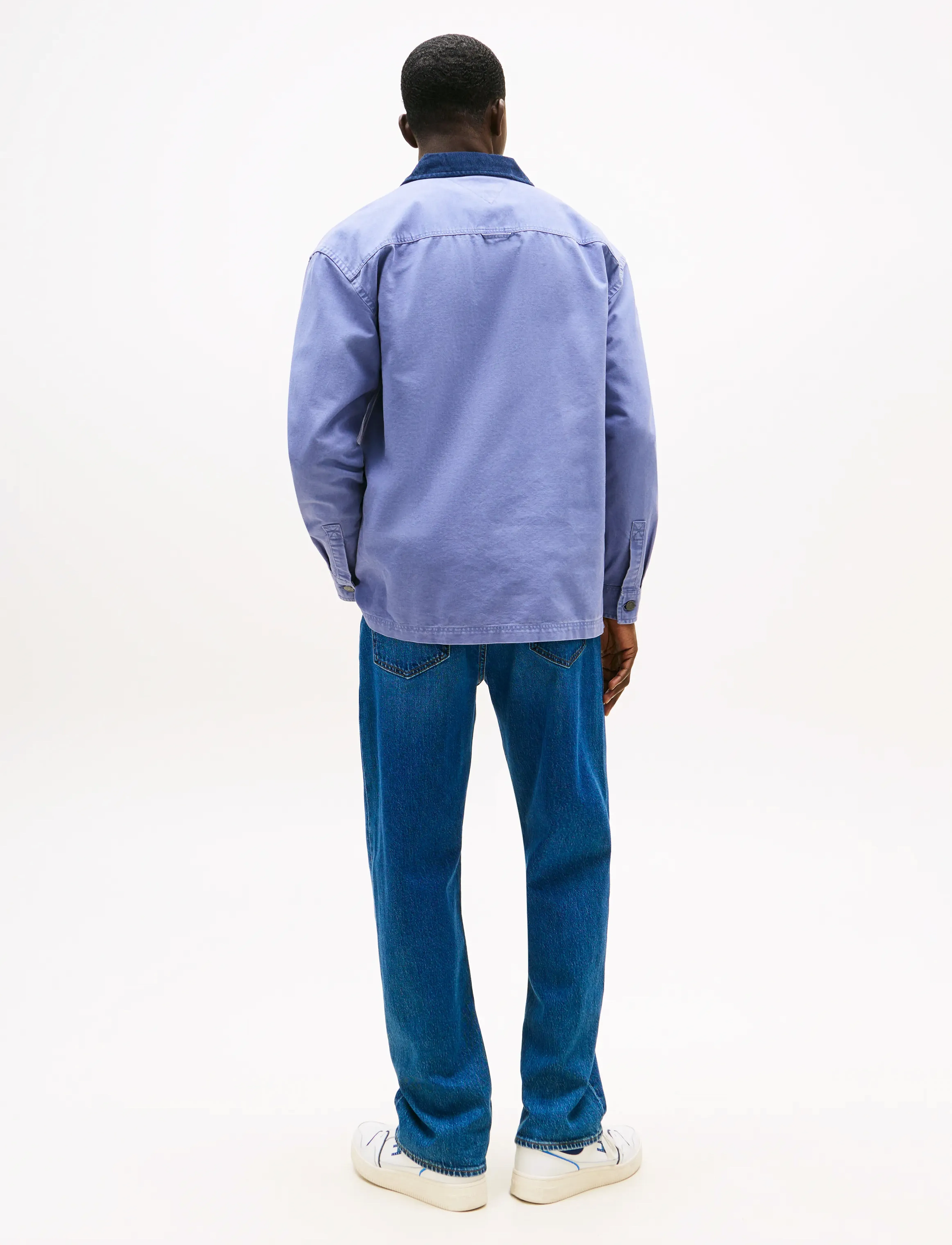 Tommy Jeans - TJM CANVAS CORD OVERSHIRT EXT - blue moment - 4