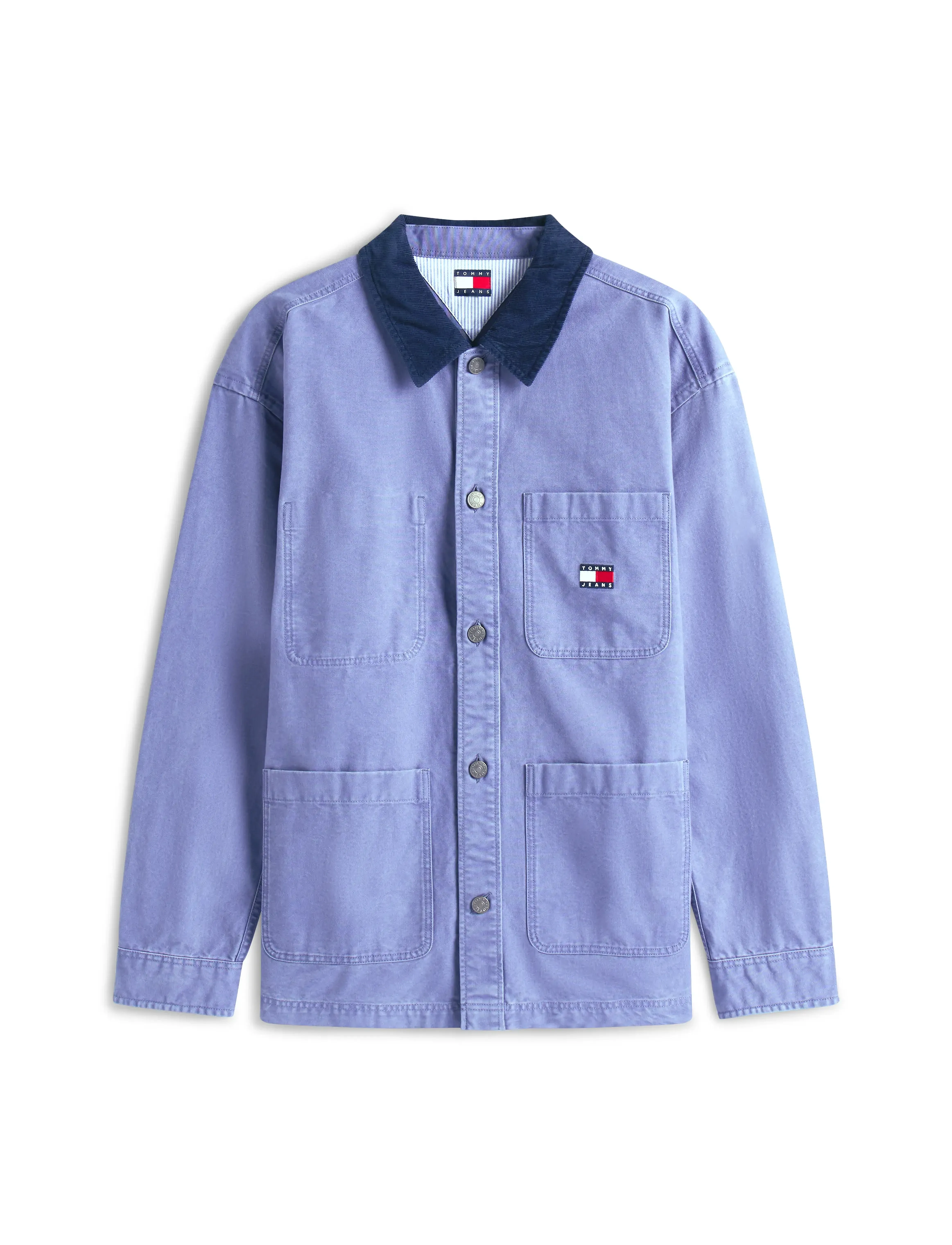 Tommy Jeans - TJM CANVAS CORD OVERSHIRT EXT - blue moment - 5