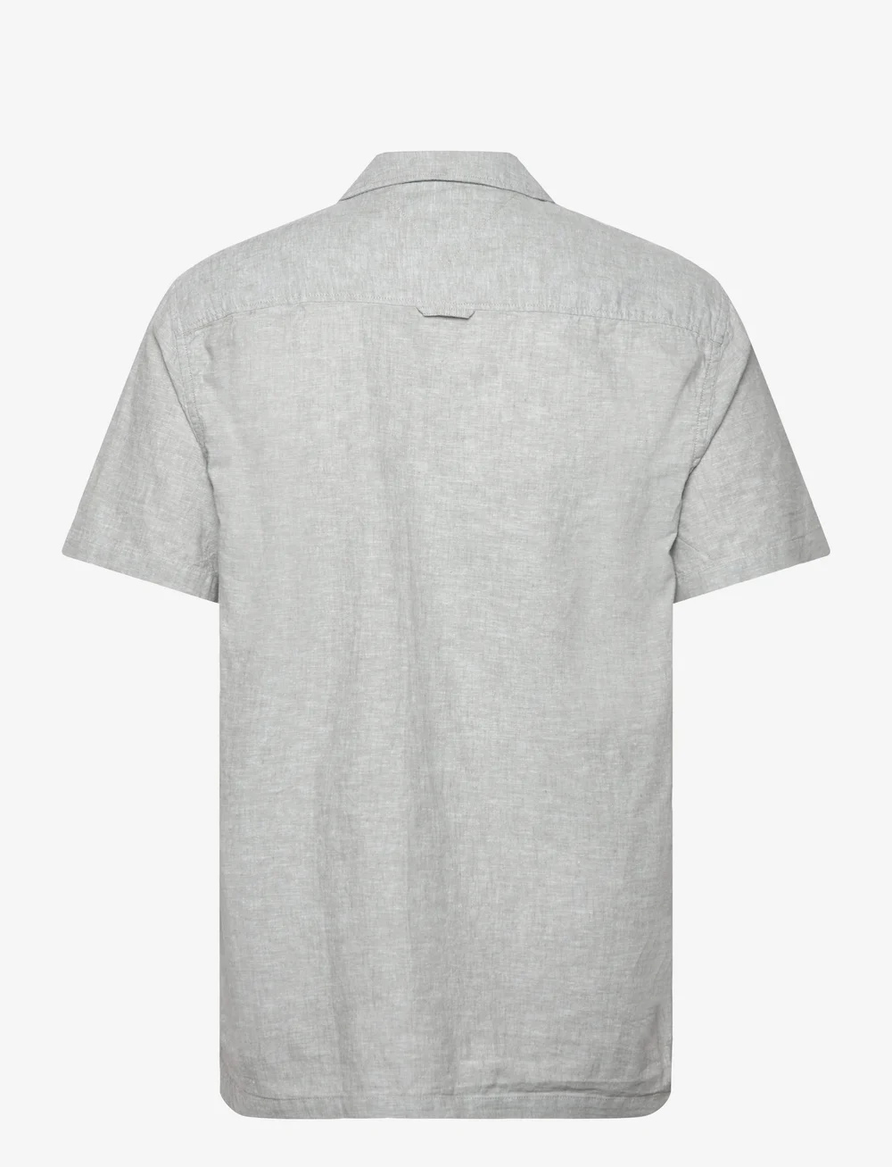 Tommy Jeans - TJM LINEN BLEND CAMP SS EXT - lininiai marškiniai - aruba green - 1