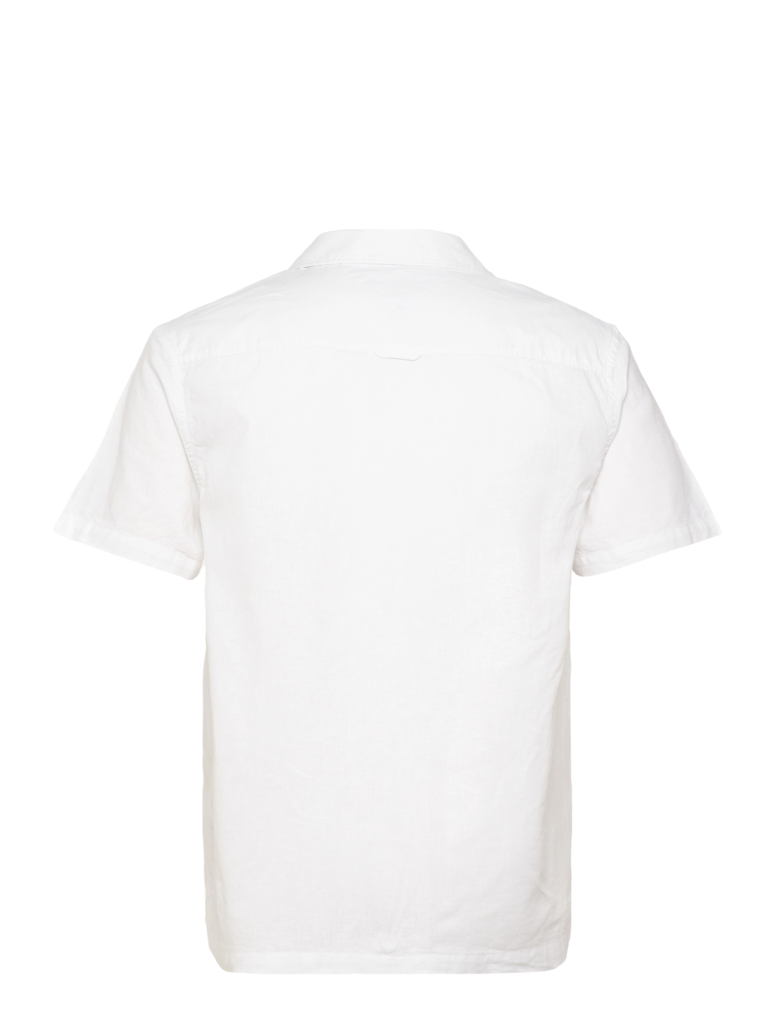 Tommy Jeans - TJM LINEN BLEND CAMP SS EXT - leinenhemden - ecru - 2
