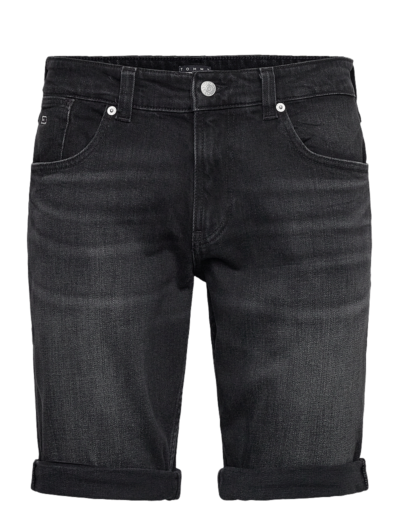 Tommy Jeans - RONNIE SHORT BI5181 - jorts - denim black - 1
