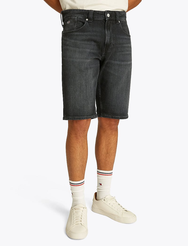Tommy Jeans - RONNIE SHORT BI5181 - jorts - denim black - 0