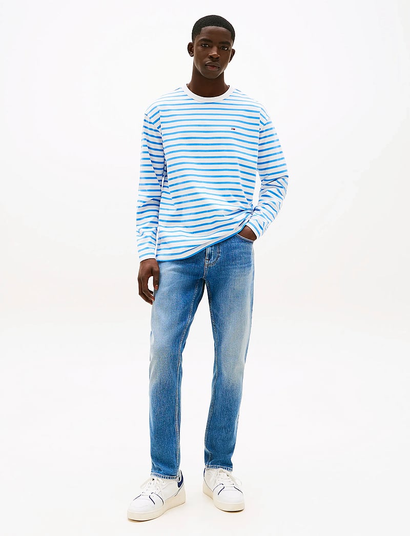 Tommy Jeans - AUSTIN SLIM TPRD BI0134 CO - slim jeans - denim medium - 0