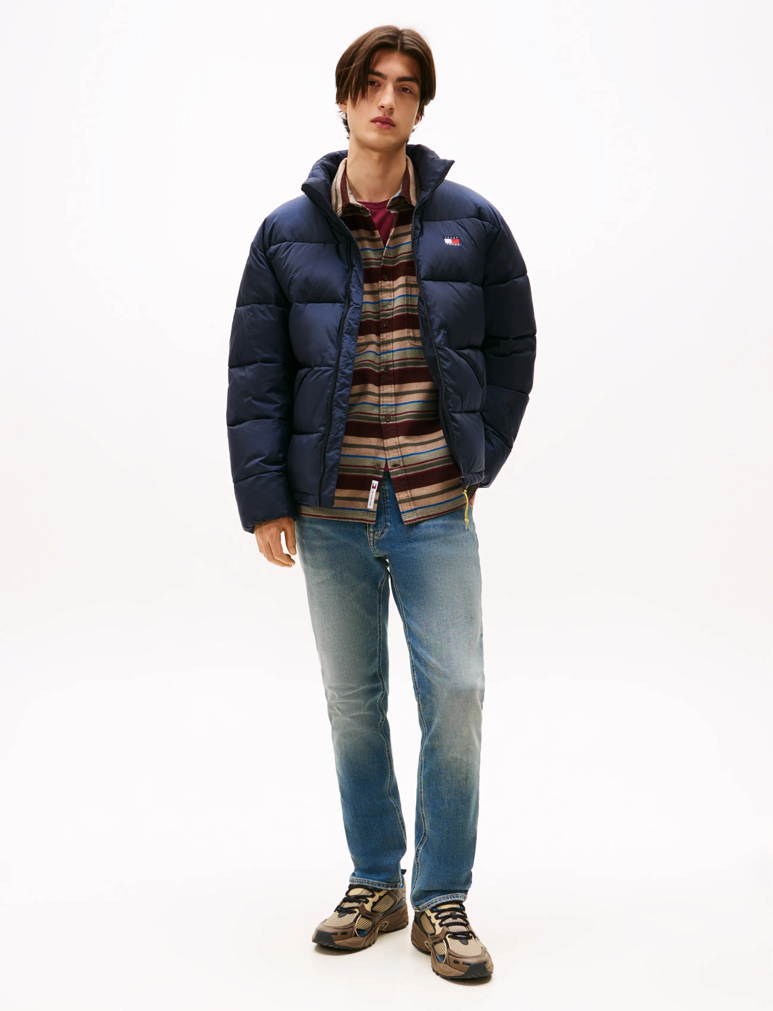 Tommy Jeans SCANTON SLIM BI5154 CO - Slim-Fit Jeans - DENIM DARK / blue