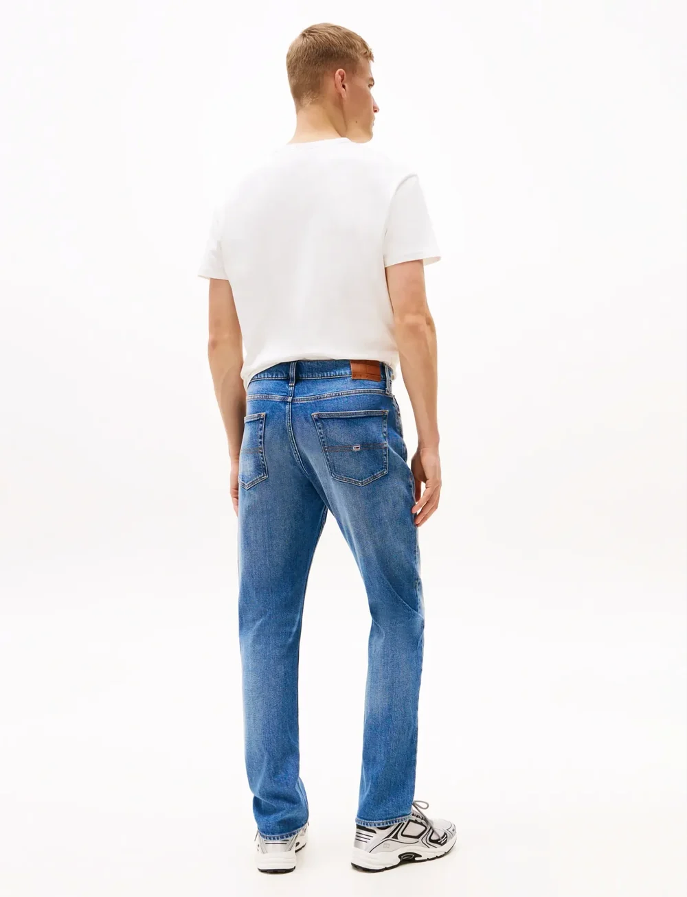 Tommy Jeans - RYAN SLIM STR BI0134 CO - kitsad teksad - denim medium - 4