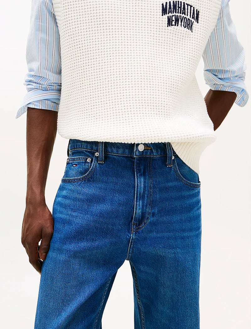 Tommy Jeans - OTIS REGULAR STR BI0152 CO - tavalised teksad - denim dark - 4