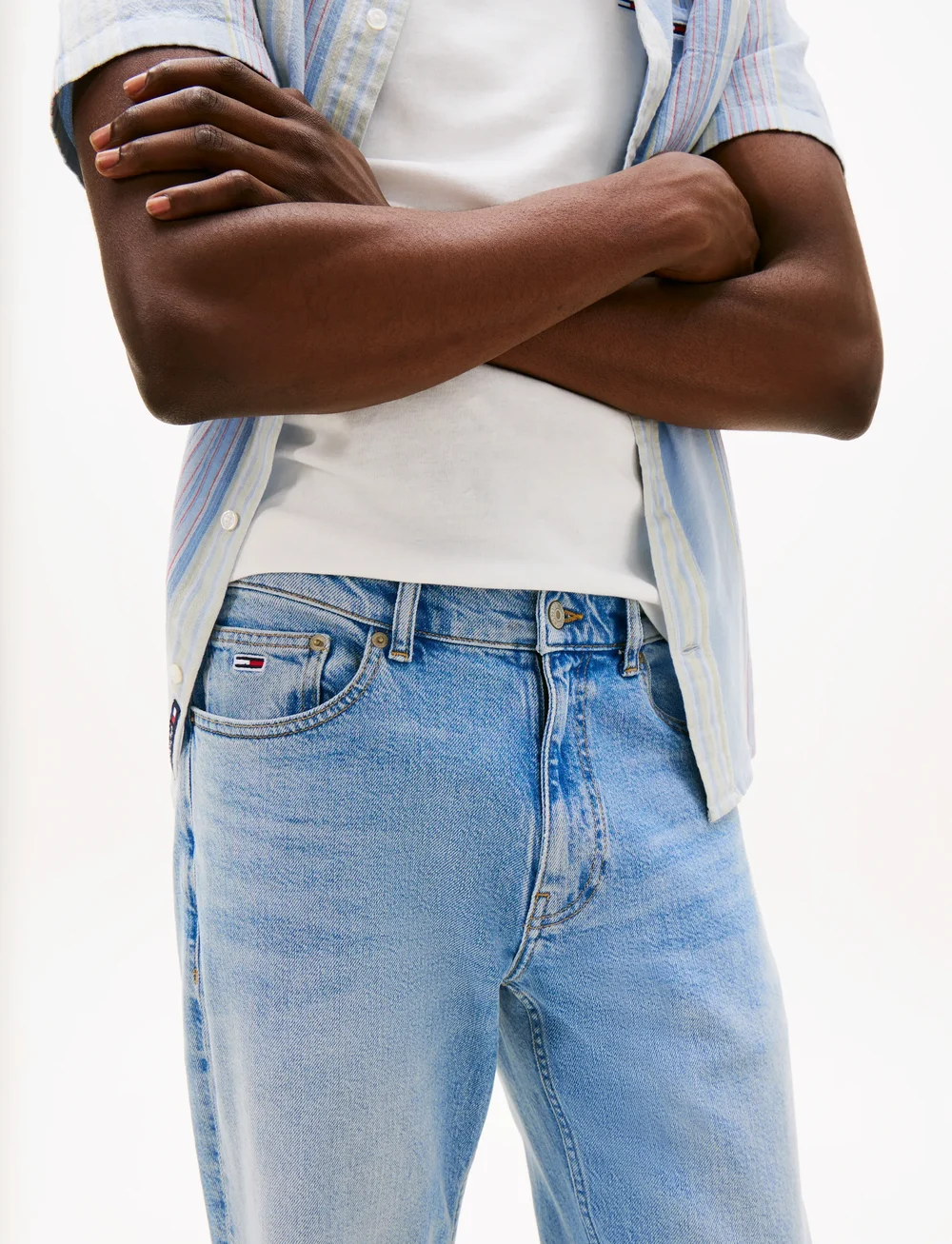 Tommy Jeans - RYAN SLIM STR BI0112 CO - slim jeans - denim light - 4