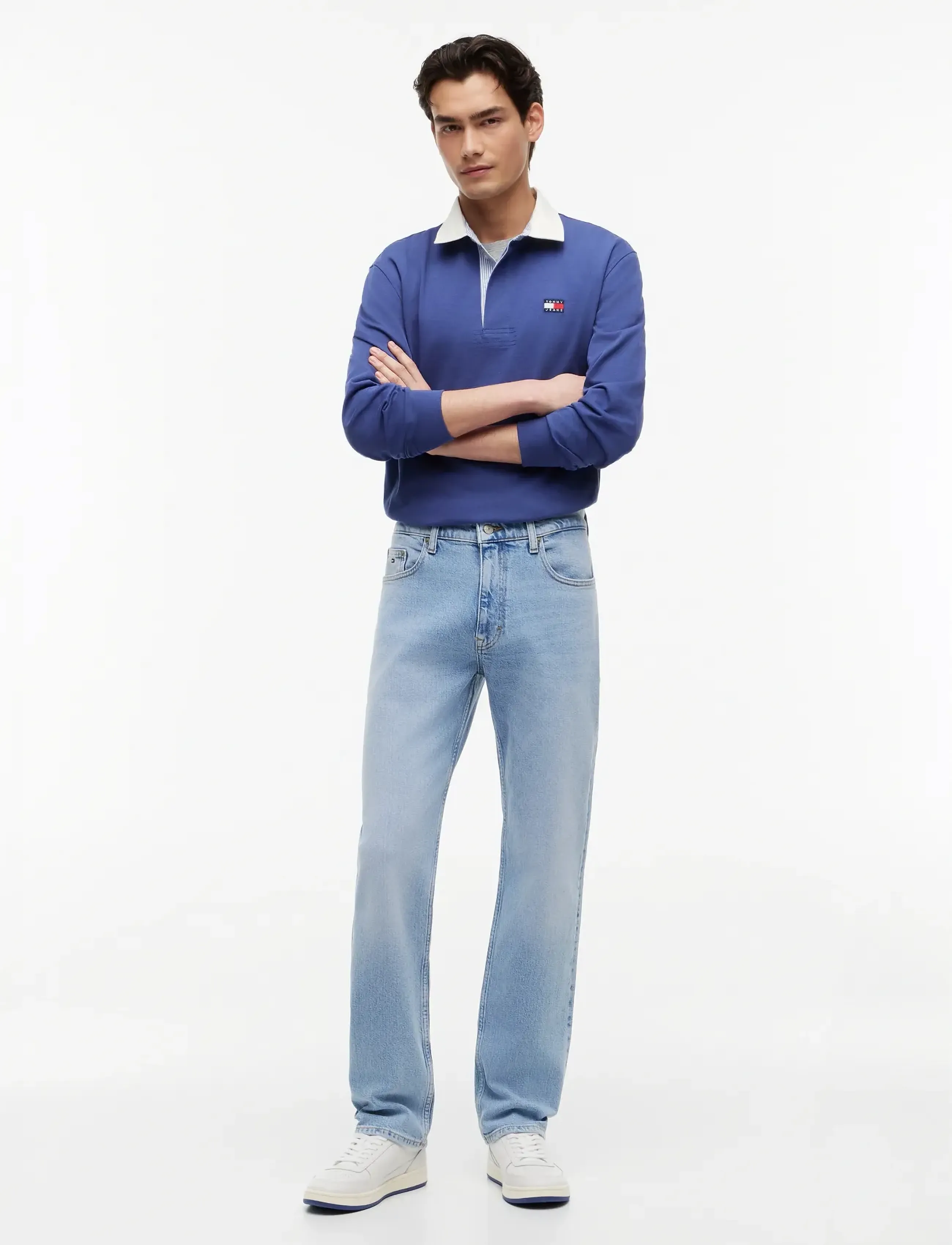 Tommy Jeans - RYAN SLIM STR BI0112 CO - slim-gallabuxur - denim light - 4
