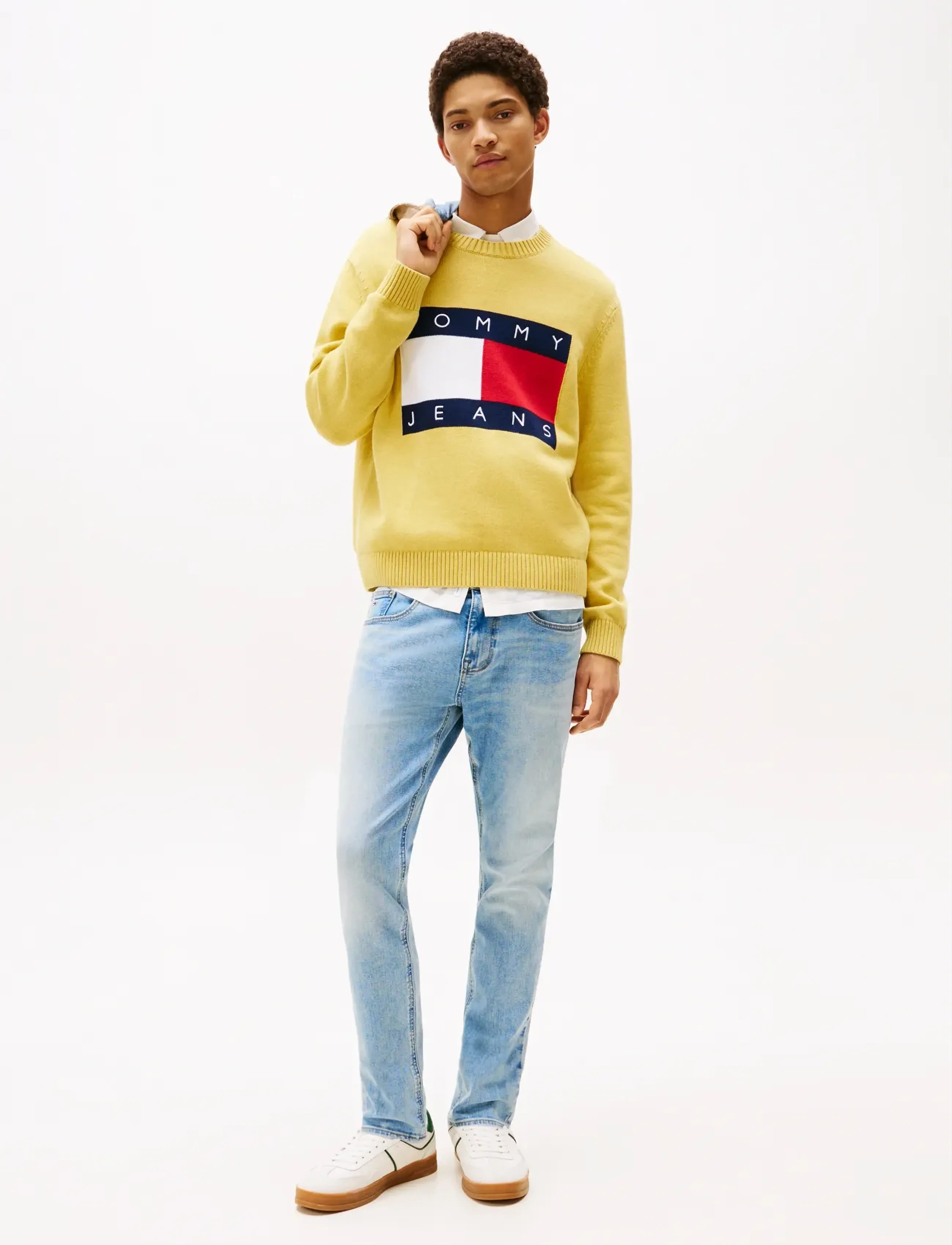 Tommy Jeans - AUSTIN SLIM TPRD BI0216 CO - denim light - 3