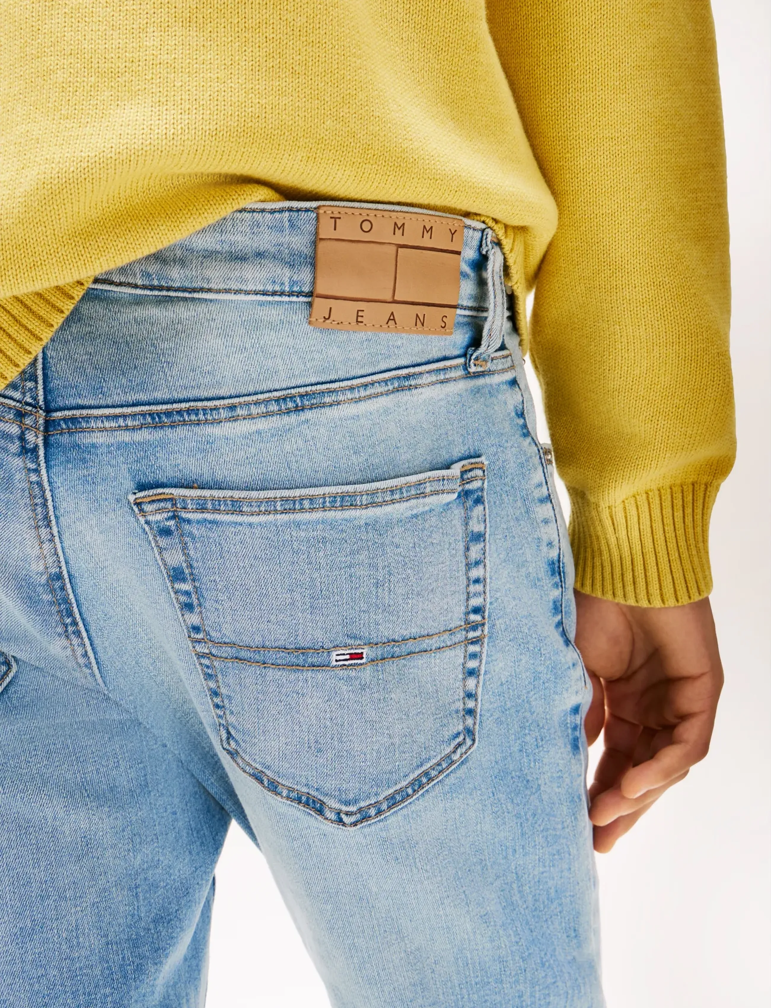 Tommy Jeans - AUSTIN SLIM TPRD BI0216 CO - denim light - 5