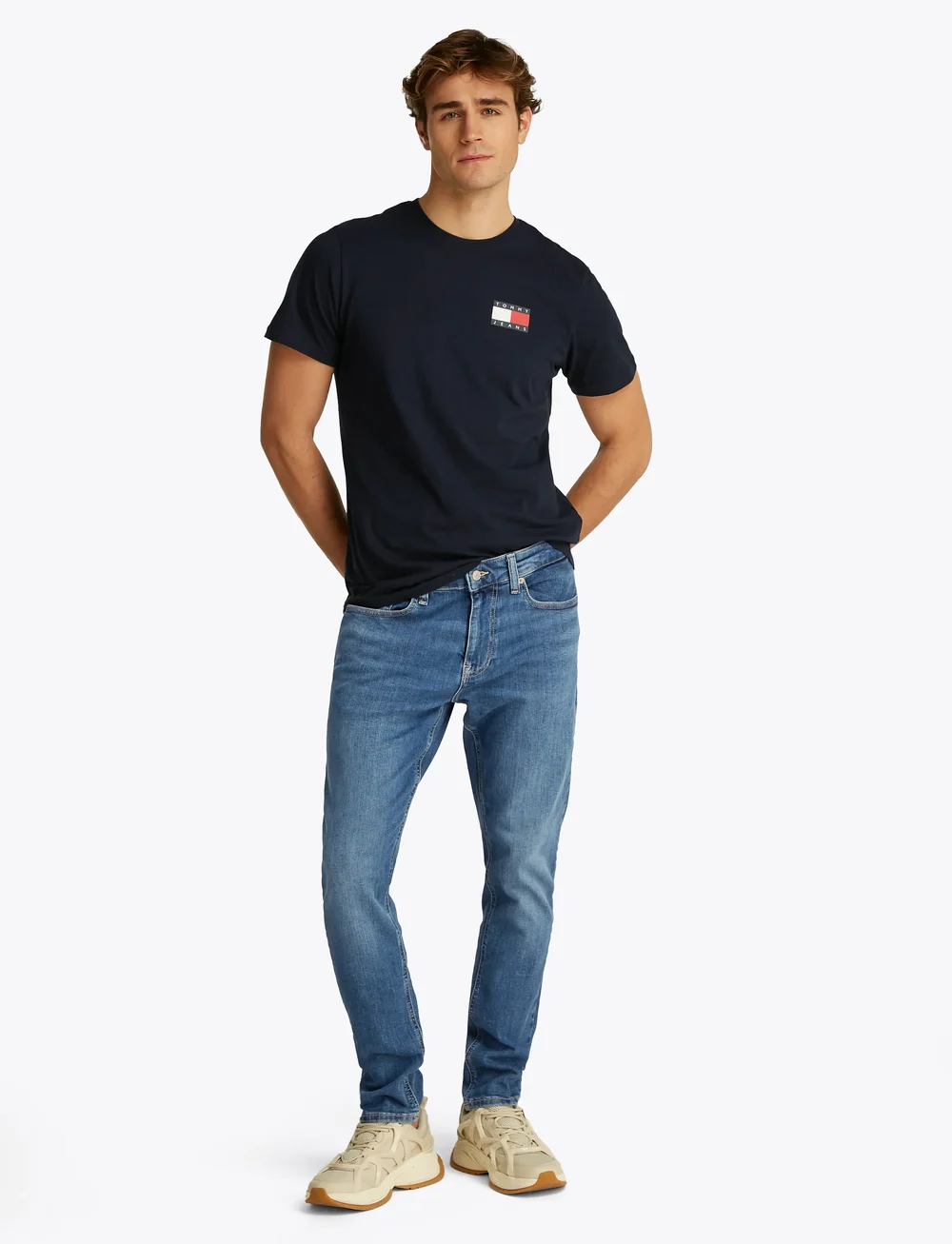 Tommy Jeans - AUSTIN SLIM TPRD DH0235 - slim jeans - denim medium - 3