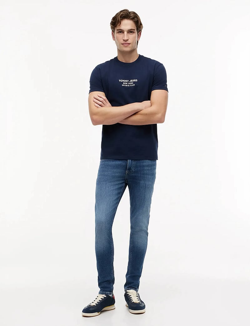 Tommy Jeans - AUSTIN SLIM TPRD DH0235 - kitsad teksad - denim medium - 4