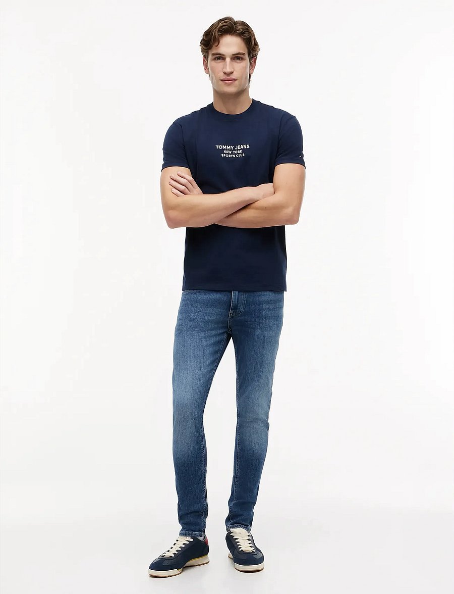 Tommy Jeans - AUSTIN SLIM TPRD DH0235 - slim jeans - denim medium - 4