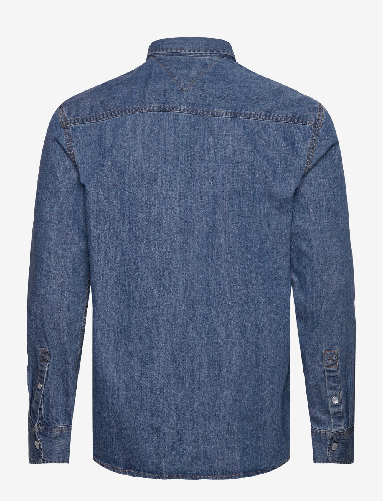 Tommy Jeans - RGLR FIT SHIRT MID BLUE - jeanshemden - denim medium - 2