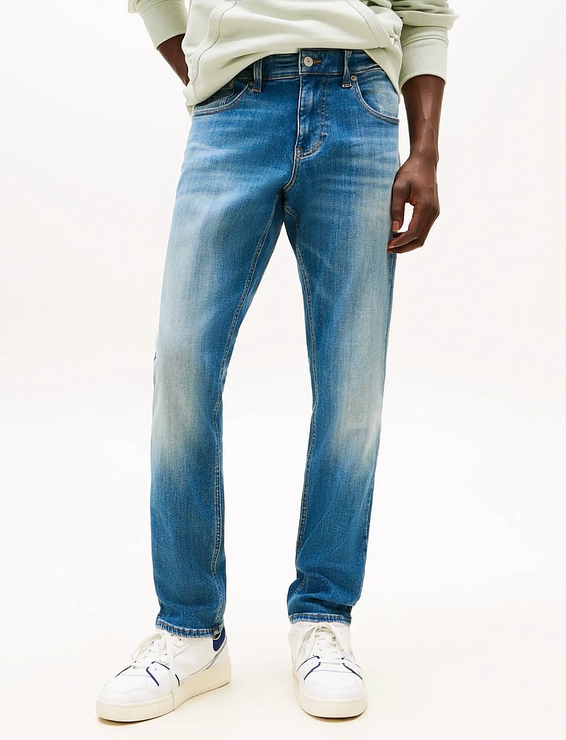 Tommy Jeans - SCANTON SLIM CI1266 - slim fit jeans - denim mid blue grey - 0
