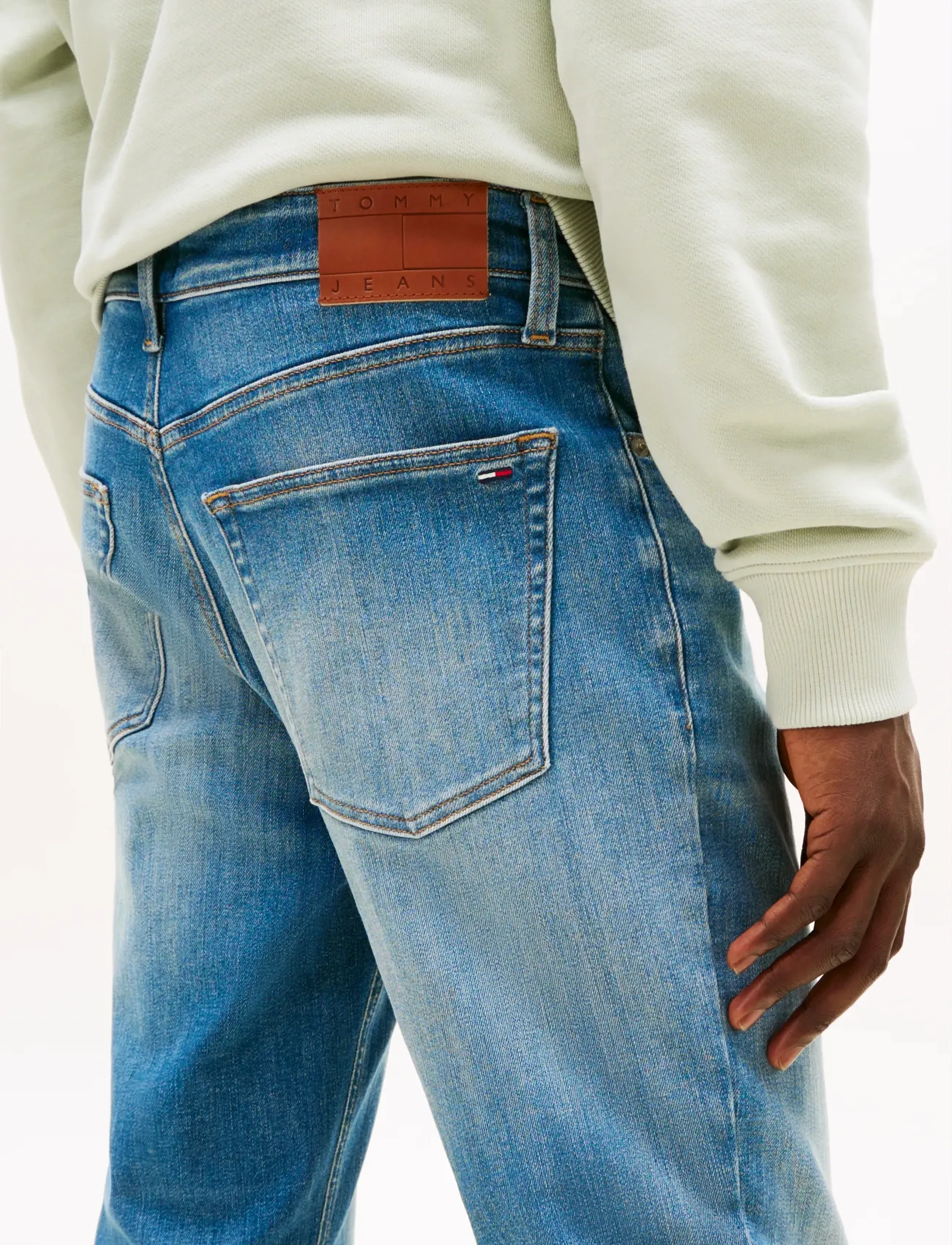 Tommy Jeans - SCANTON SLIM CI1266 - slim jeans - denim mid blue grey - 5