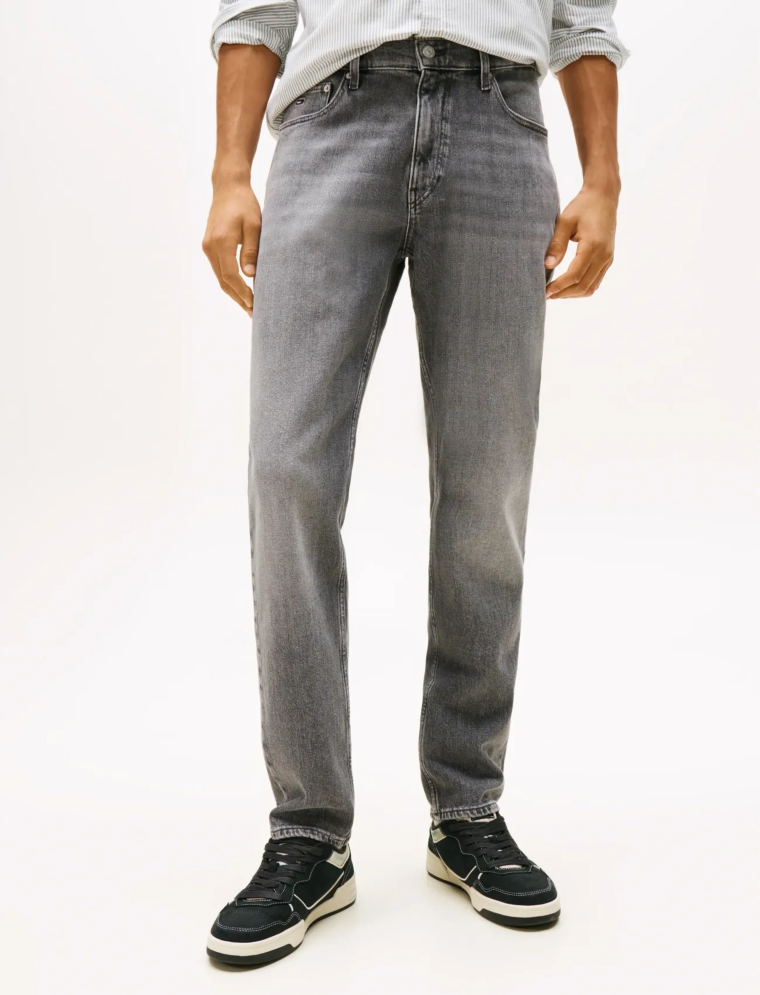 Tommy Jeans - RYAN SLIM STR BI0177 CO - slim jeans - denim grey - 4