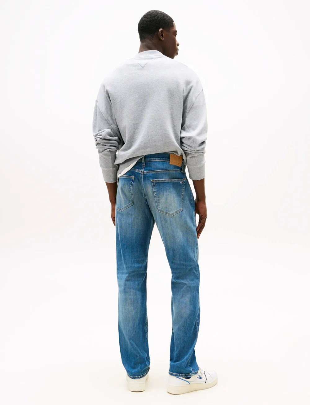Tommy Jeans - RYAN SLIM STR CI1266 - kitsad teksad - denim mid blue grey - 2