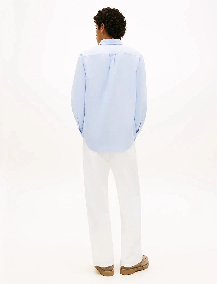Tommy Jeans - TJM REG OXFORD SHIRT EXT - oxfordi särgid - blue twilight - 2