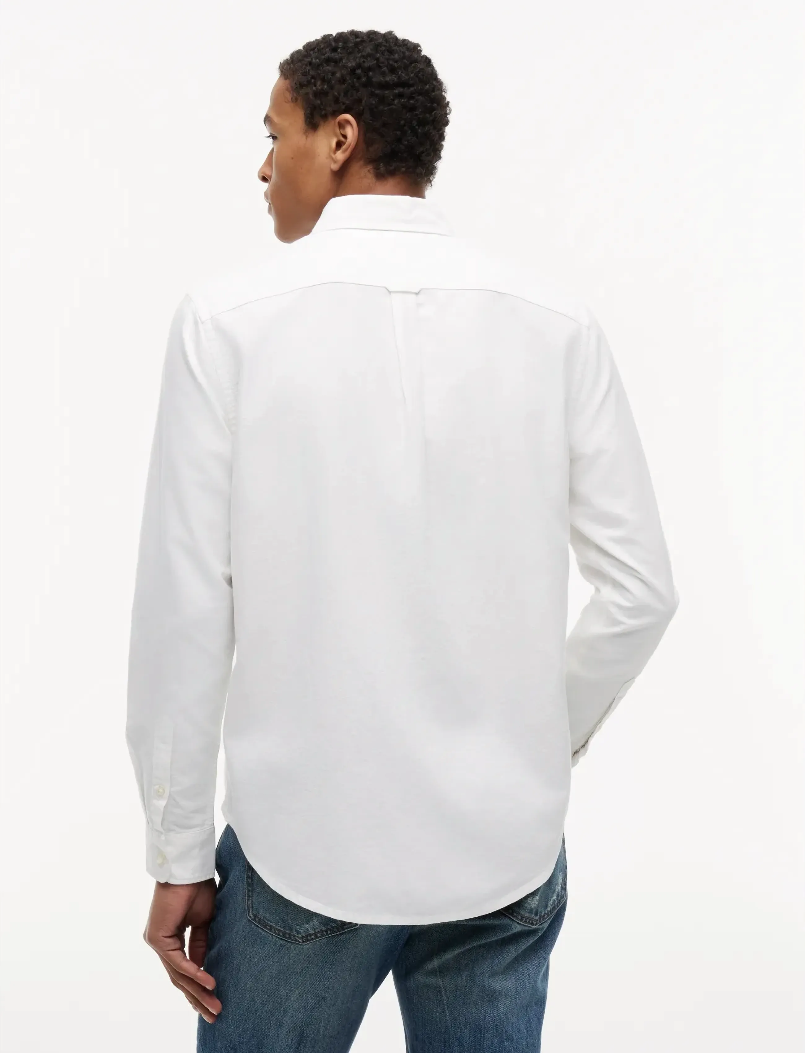 Tommy Jeans - TJM REG OXFORD SHIRT EXT - oxford stila krekli - ecru - 3