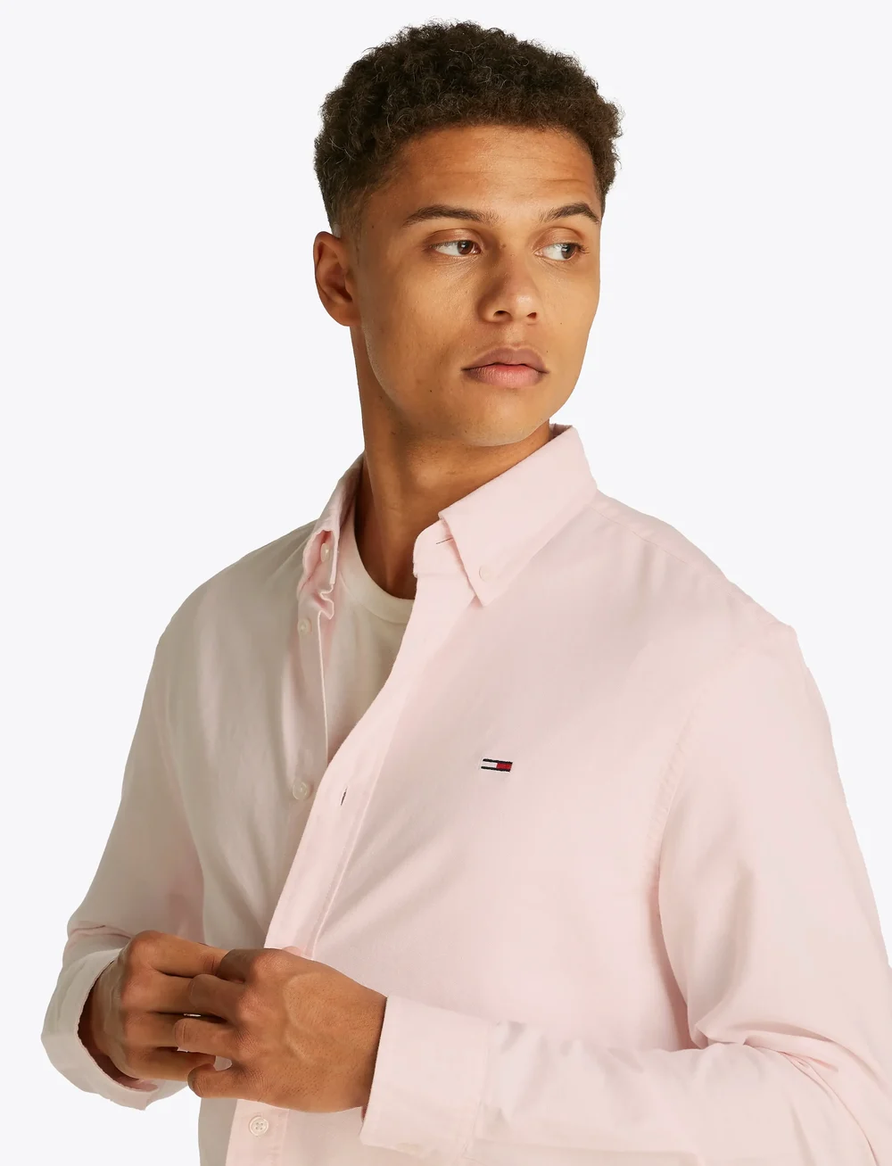 Tommy Jeans - TJM REG OXFORD SHIRT EXT - oxford shirts - precious pink - 5