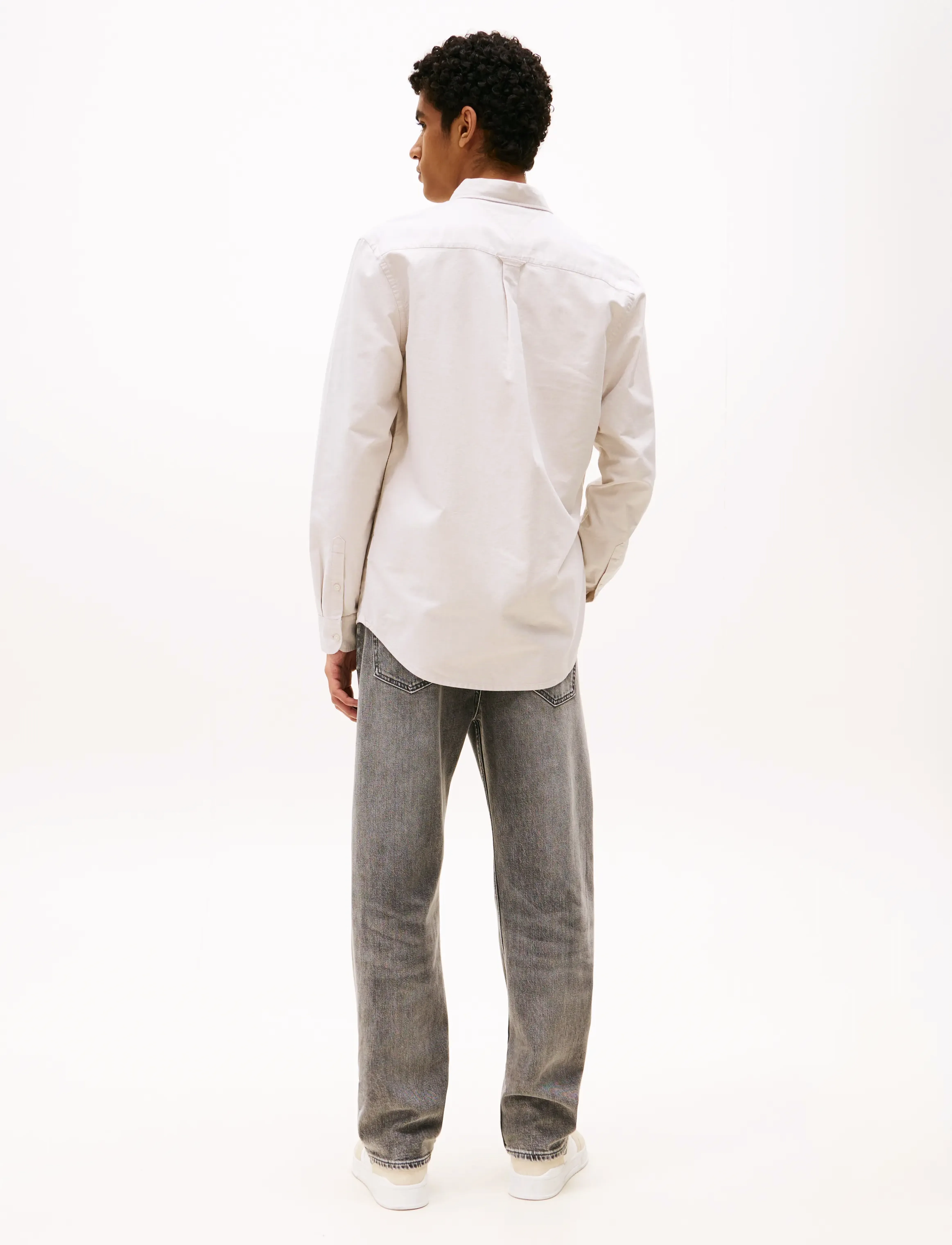 Tommy Jeans - TJM REG OXFORD SHIRT EXT - oxford skjorter - silt - 4