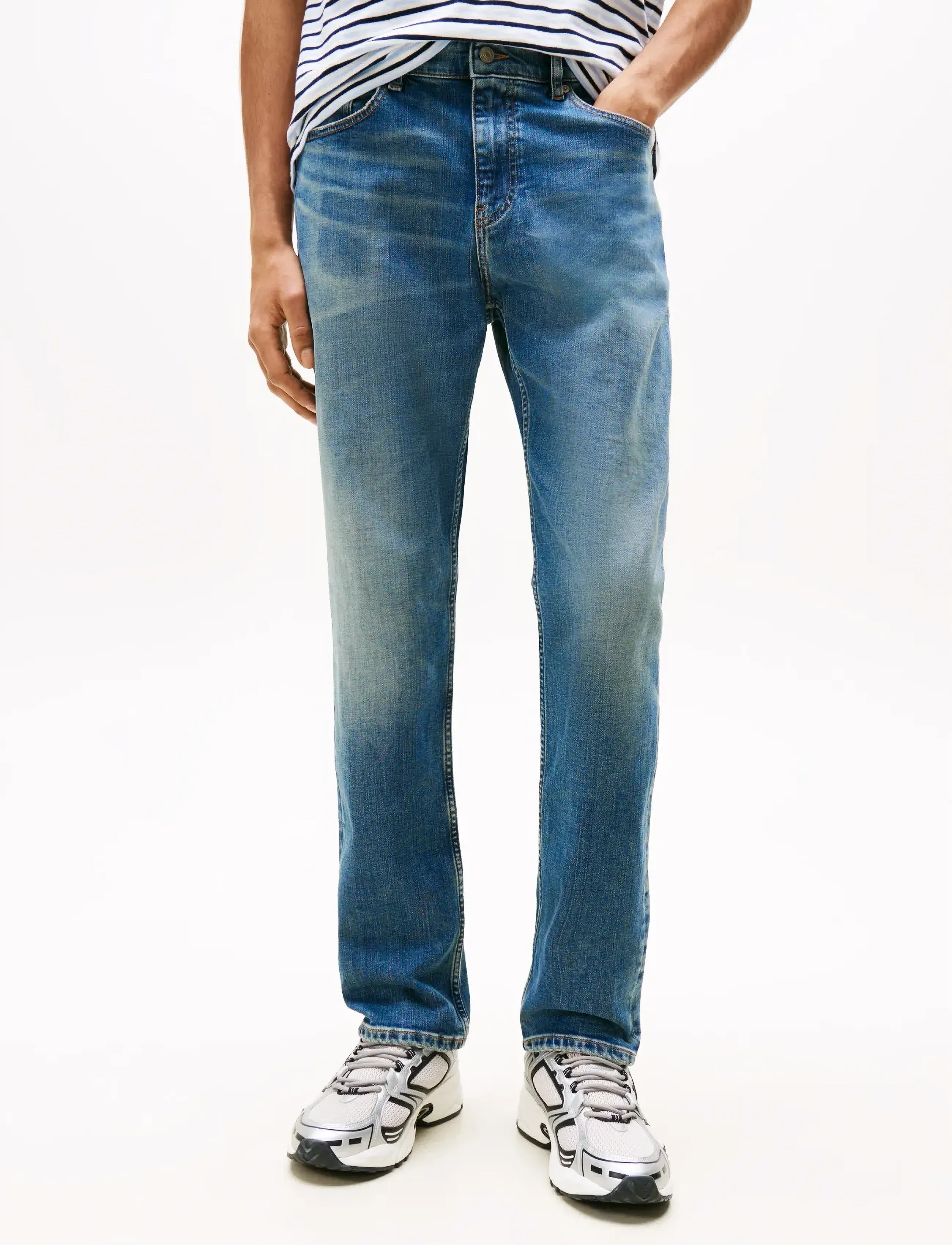 Tommy Jeans - RYAN SLIM STR BI5154 CO - slim fit jeans - denim dark - 4