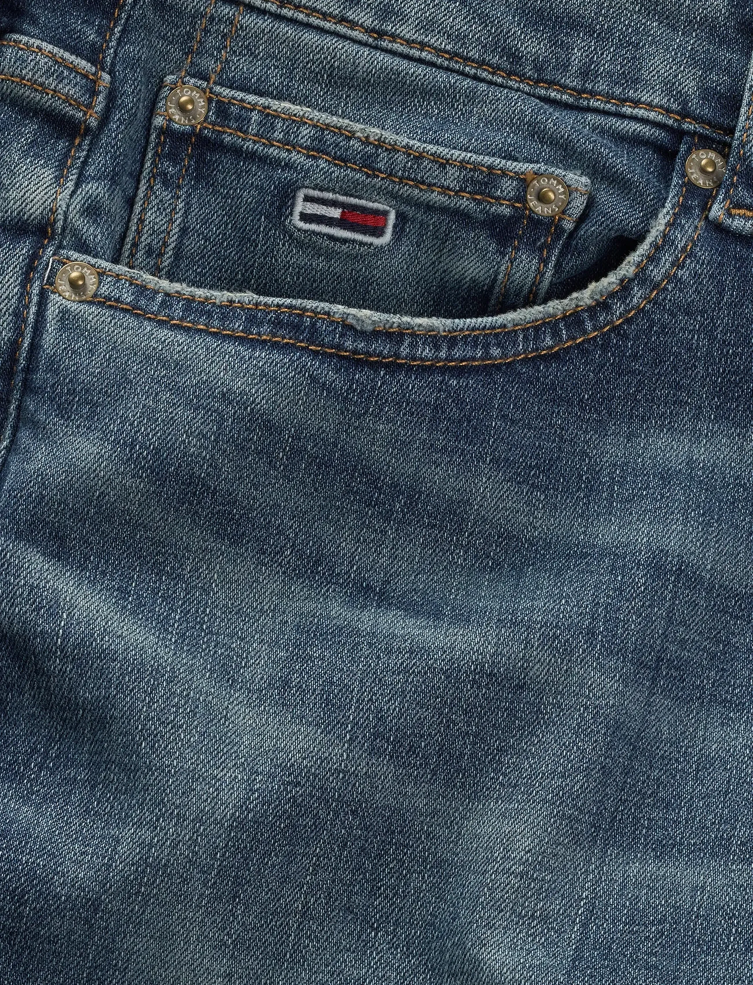 Tommy Jeans RYAN SLIM STR BI5154 CO - Streetstyle - DENIM DARK / blue