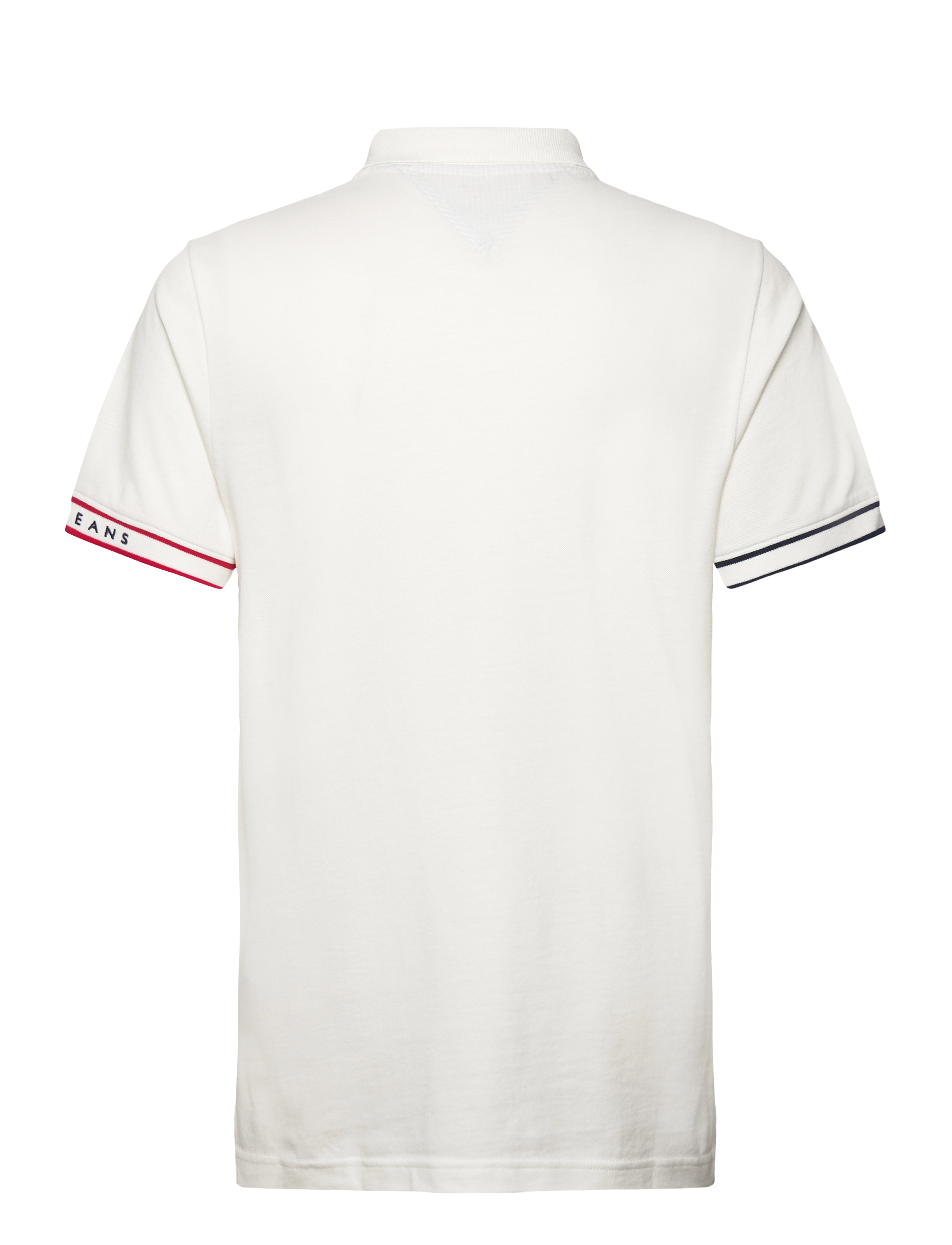Tommy Jeans - TJM SLIM FLAG CUFF POLO EXT - ecru - 2