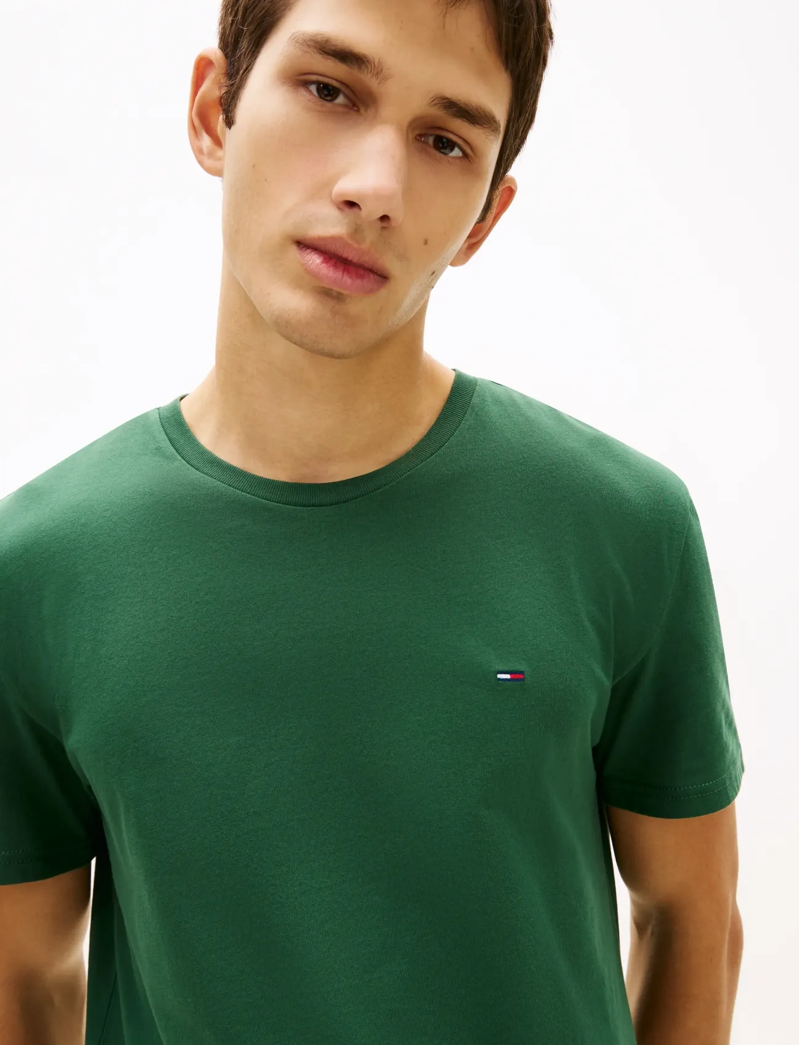 Tommy Jeans - TJM XSLIM 3PACK TEE EXT - multipack t-shirts - grey htr shdw pine limestone dust - 4