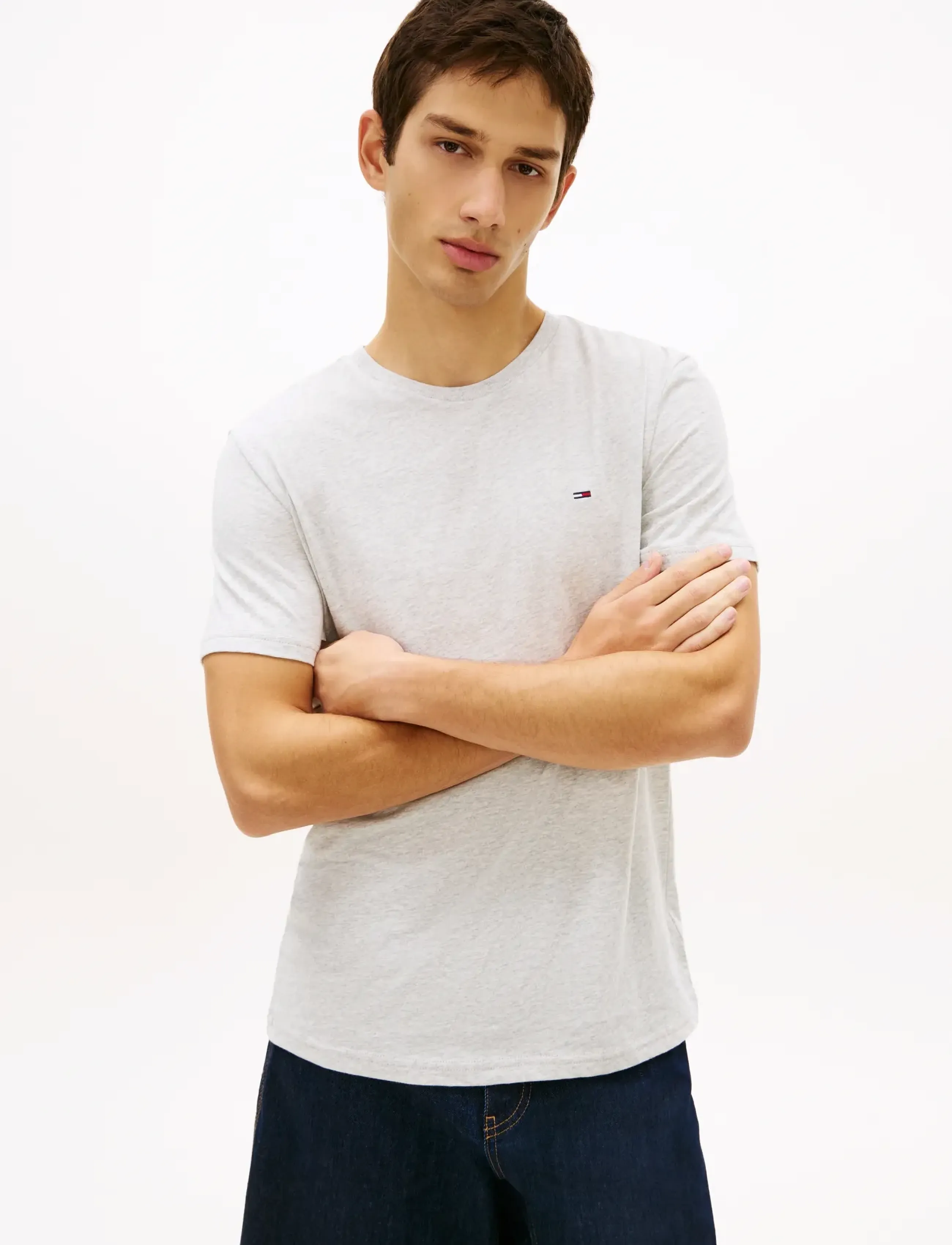 TOMMY JEANS Tjm Xslim 3 Pack Tee Ext t-shirts - bas herr – bild 6