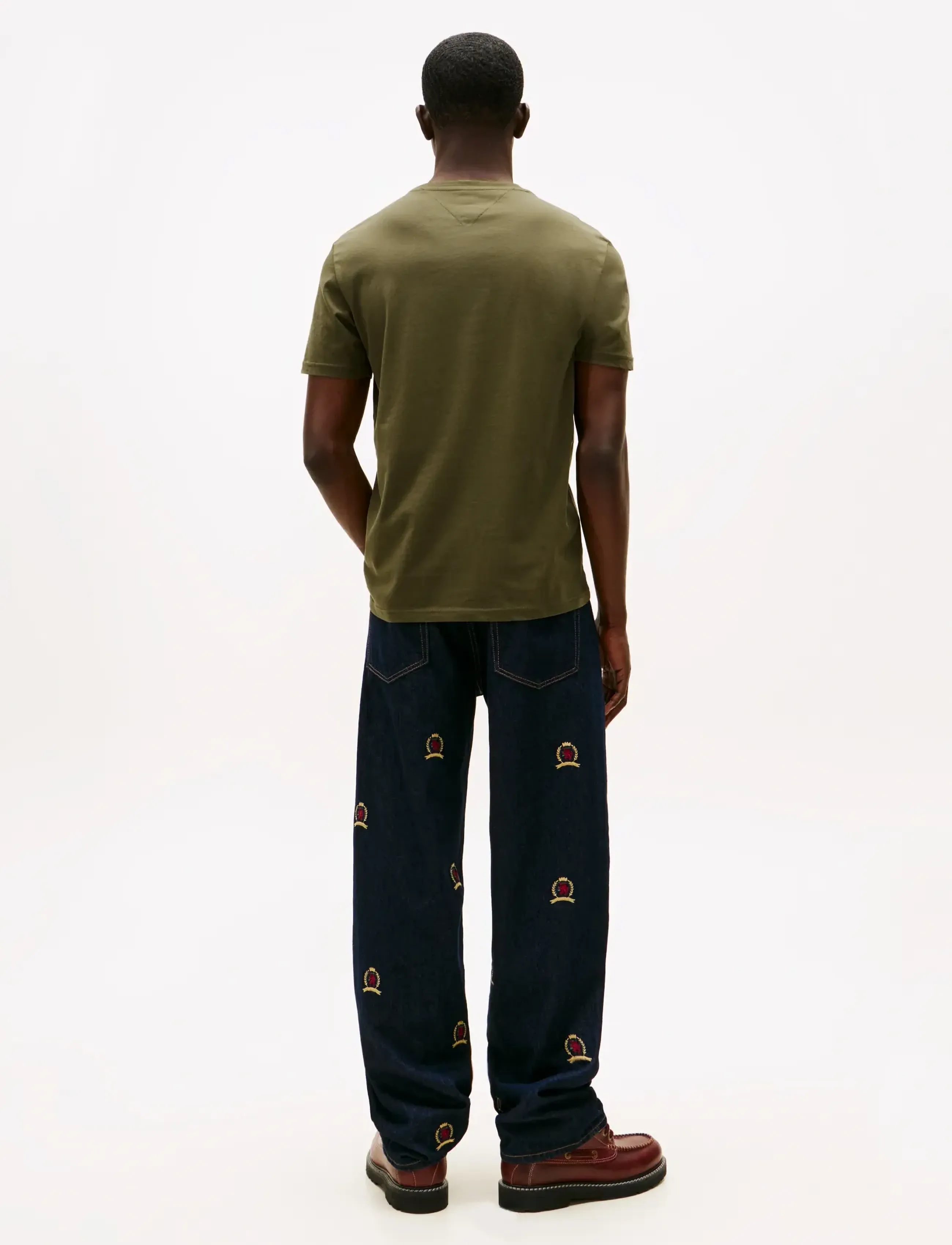 Tommy Jeans - TJM XSLIM 3PACK TEE EXT - multipack t-shirts - black   dark greenery   ecru - 4