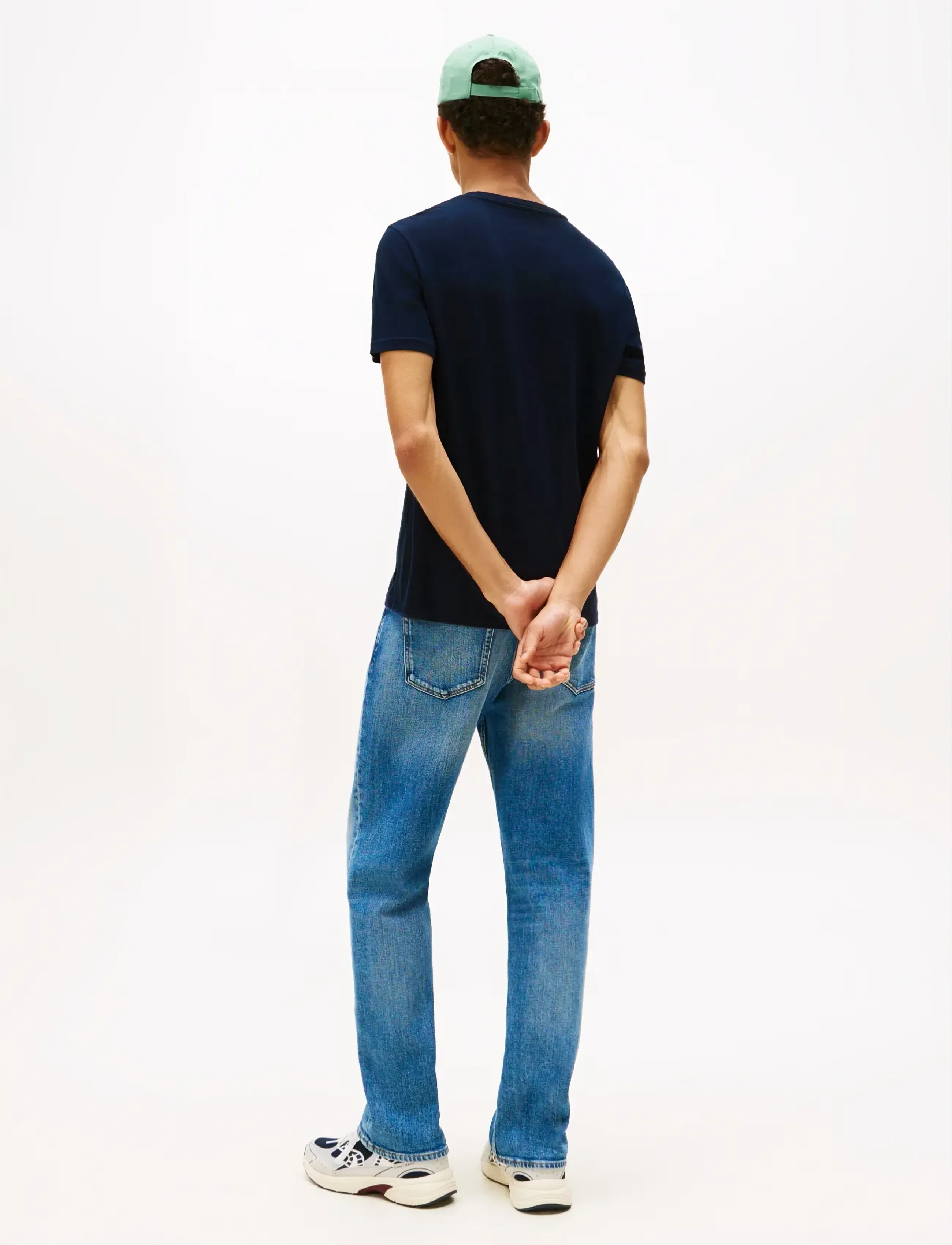 Tommy Jeans - TJM XSLIM 3PACK TEE EXT - multipack t-shirts - black / dark night navy / ecru - 2