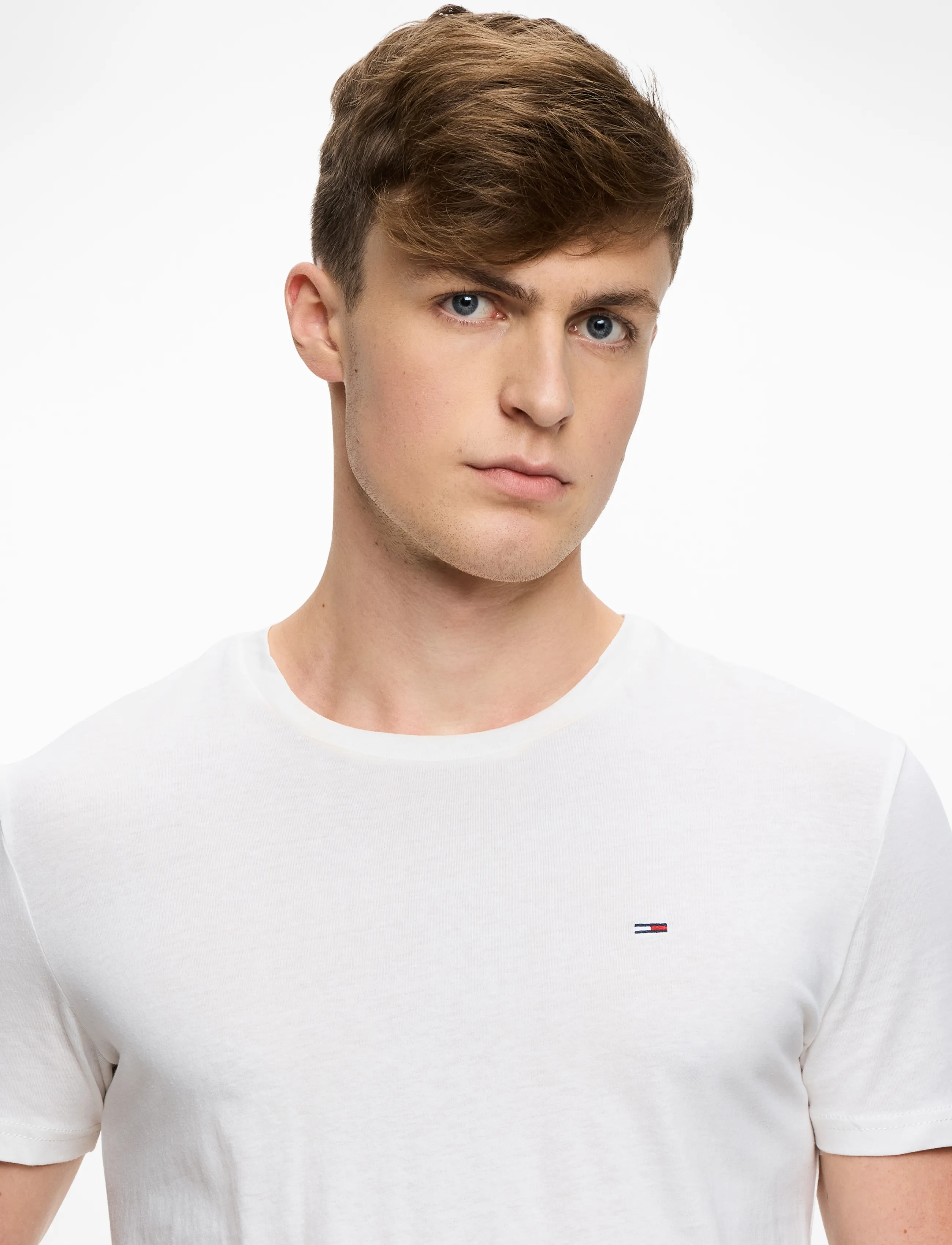 TOMMY JEANS Tjm Xslim 3 Pack Tee Ext t-shirts - bas herr – bild 9