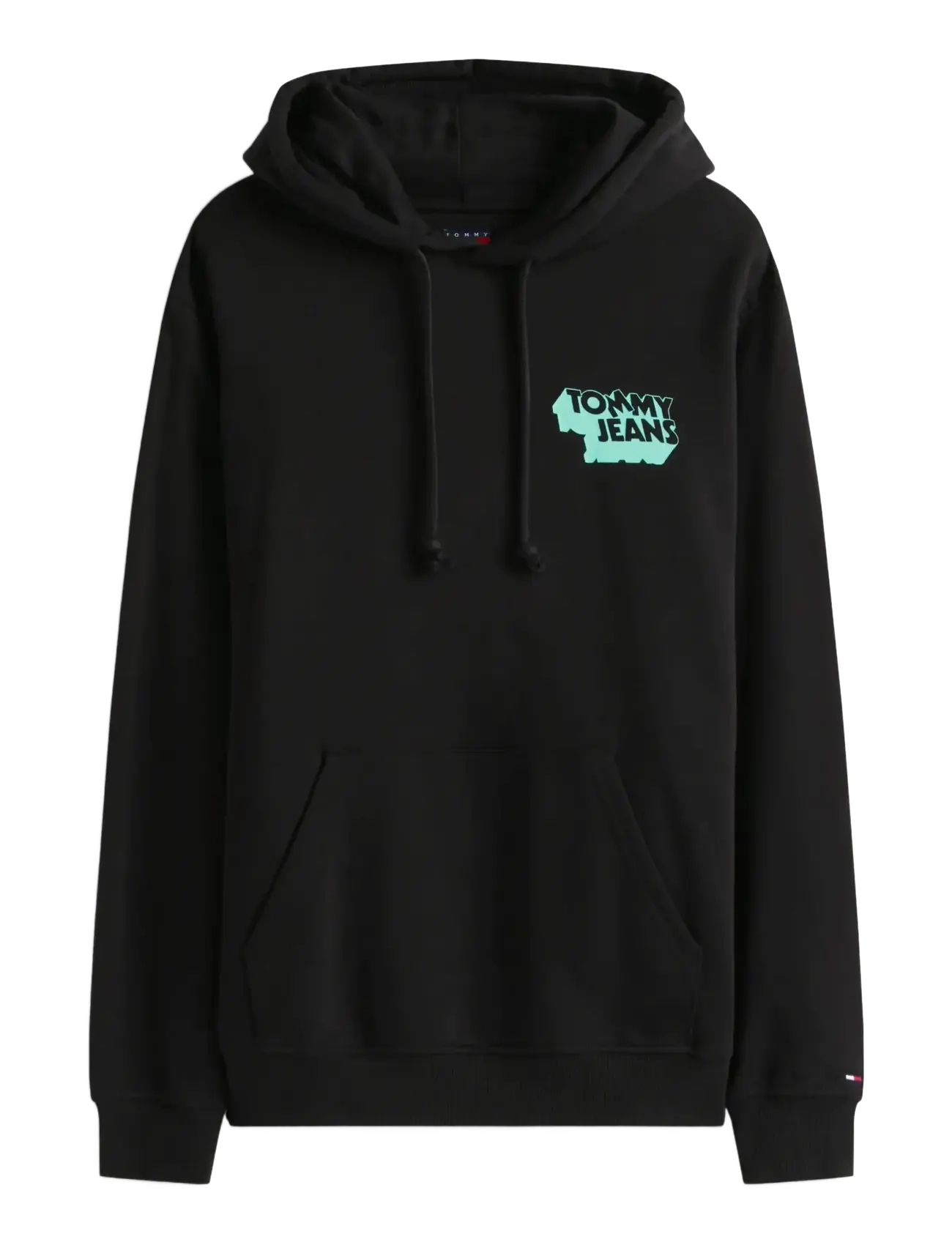 TOMMY JEANS Tjm Stack Back Logo Hoodie Ext Schwarz - XS - Herren