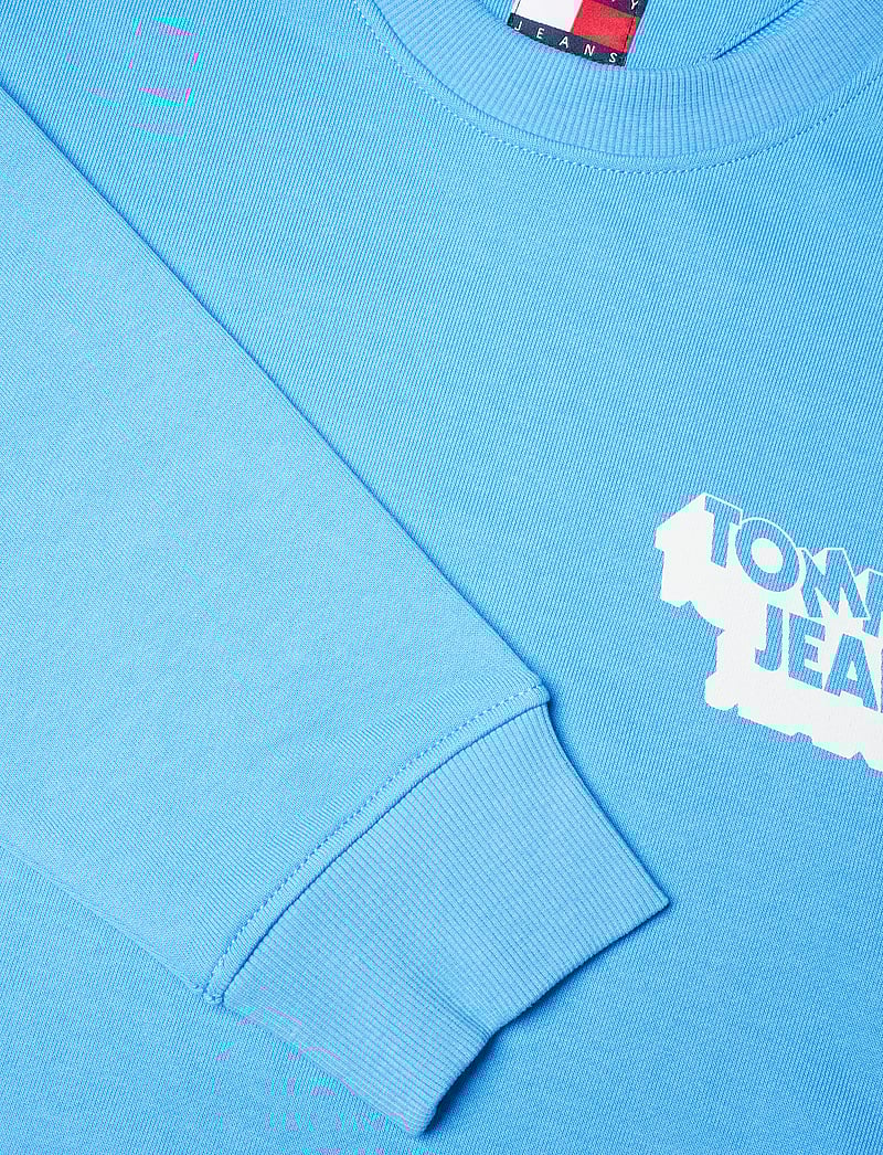 Tommy Jeans - TJM REG STACK CREW EXT - rundhalsad - copenhagen blue - 5