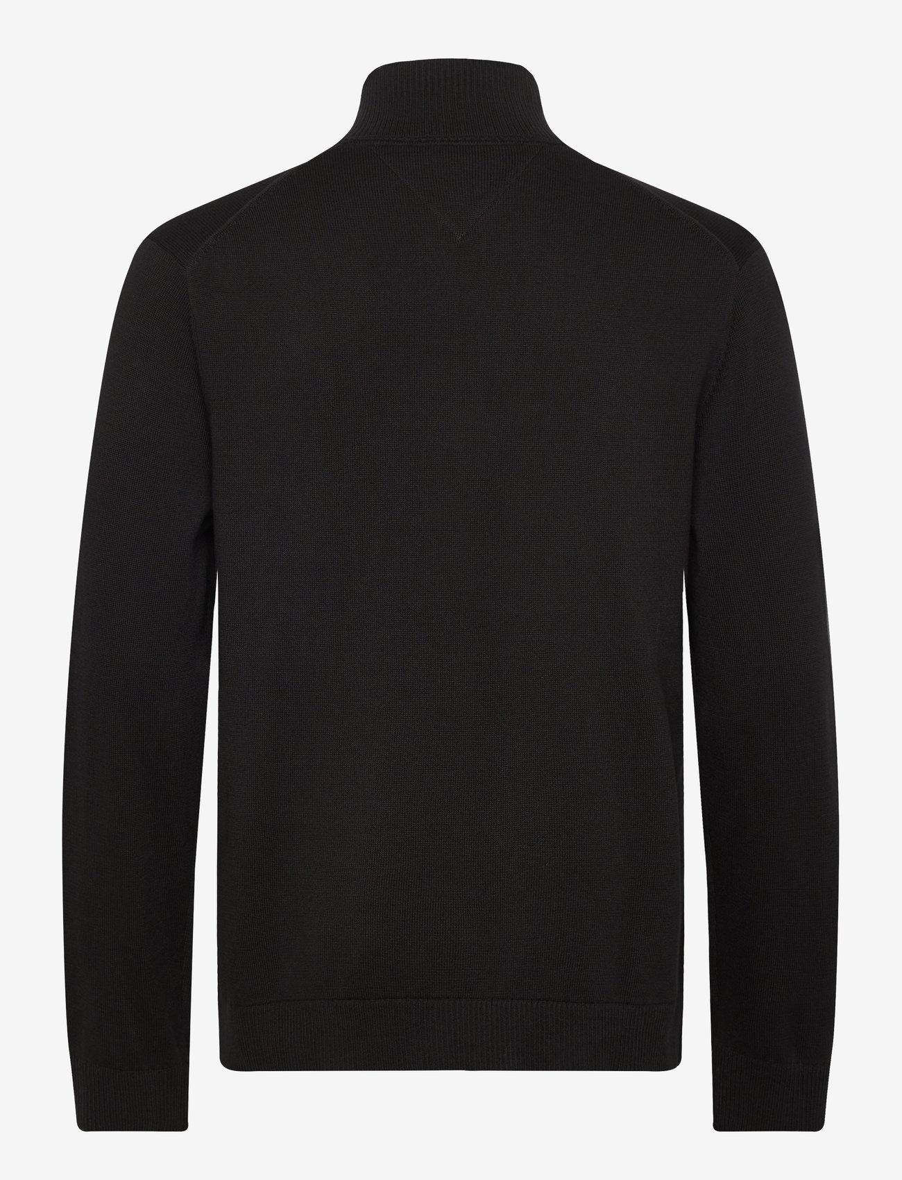 Tommy Jeans - TJM SLM ESS LIGHT ¼ ZIP SWTR EXT - halfzip strik - black - 2